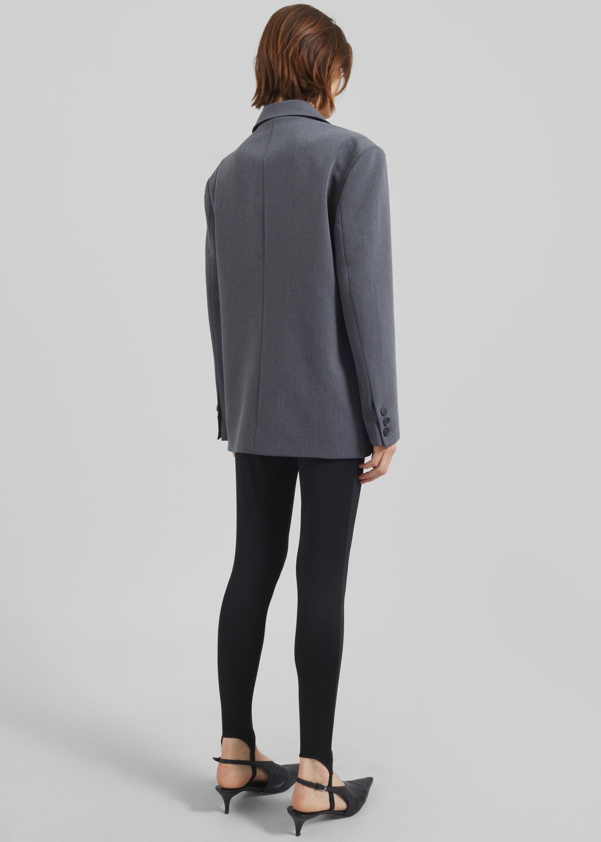 Antwerp Wrap Blazer - Grey - 8