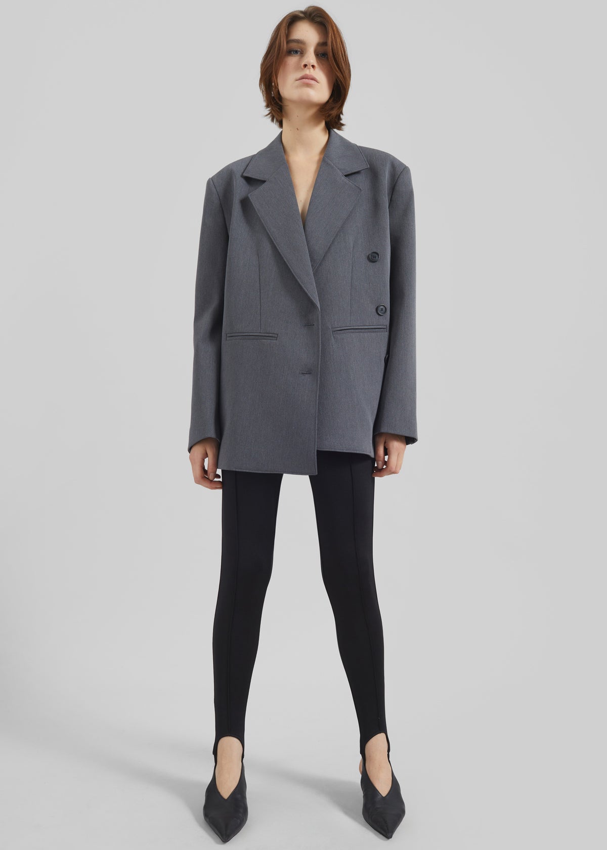 Antwerp Wrap Blazer - Grey - 6