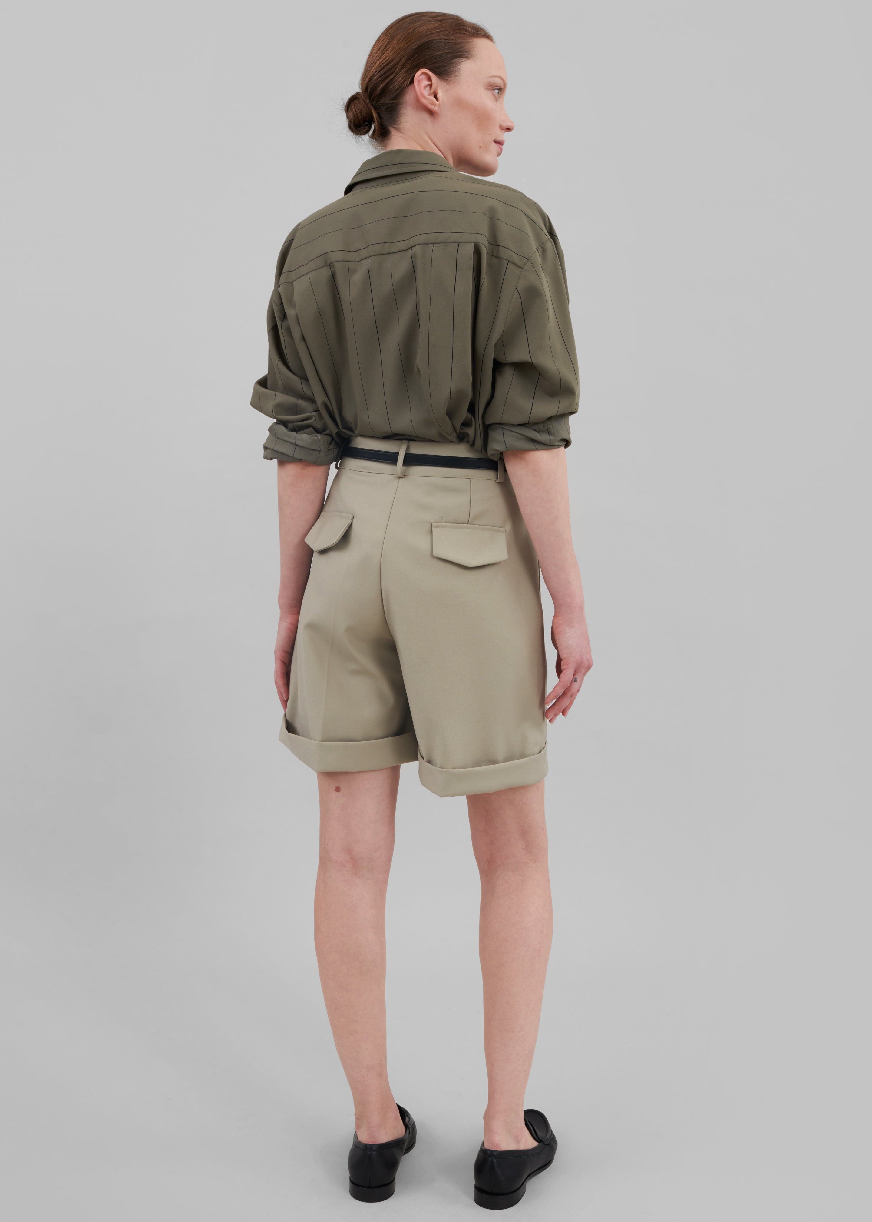April Suit Shorts - Beige - 8