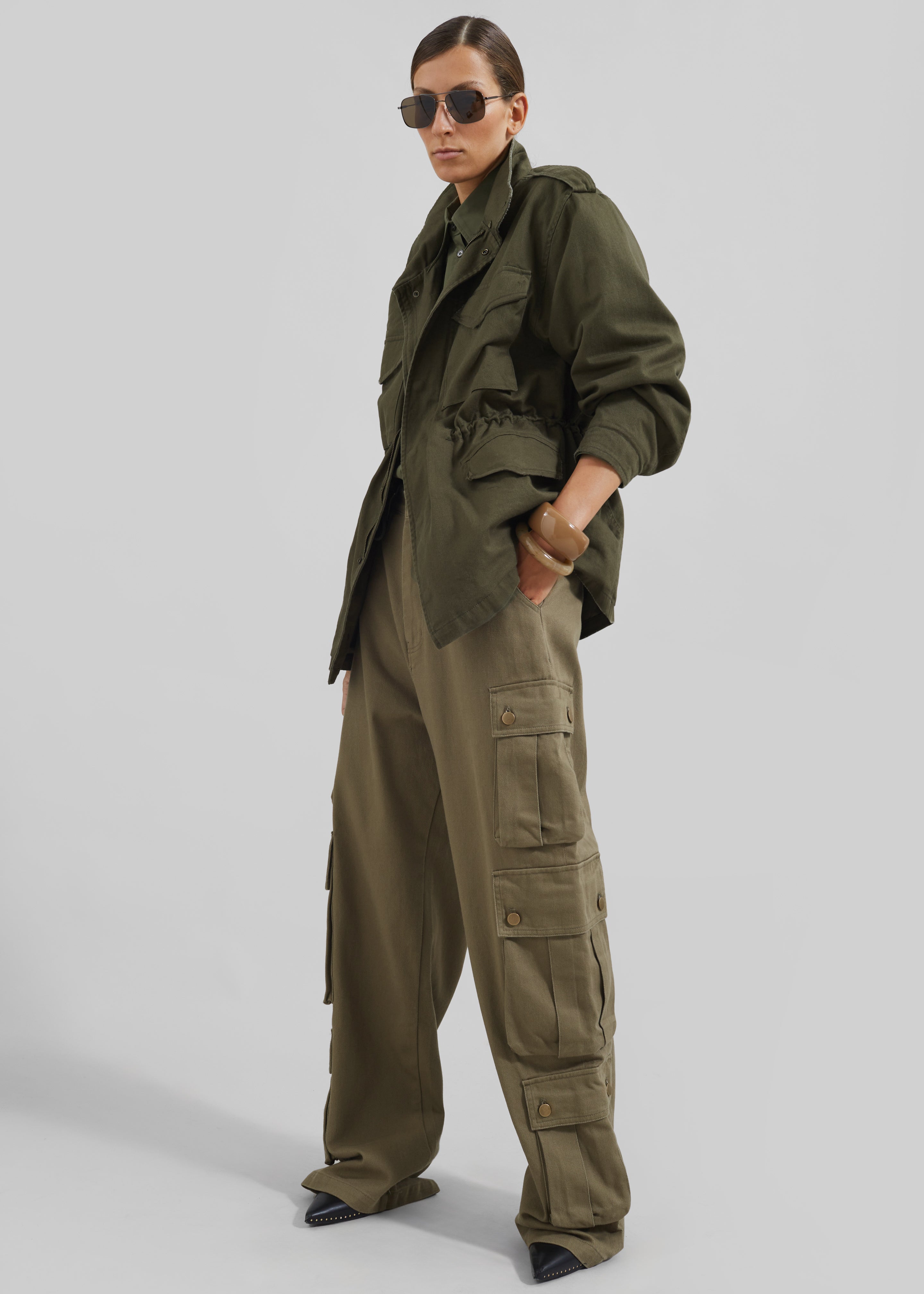 Arlon Cargo Pants - Khaki - 1