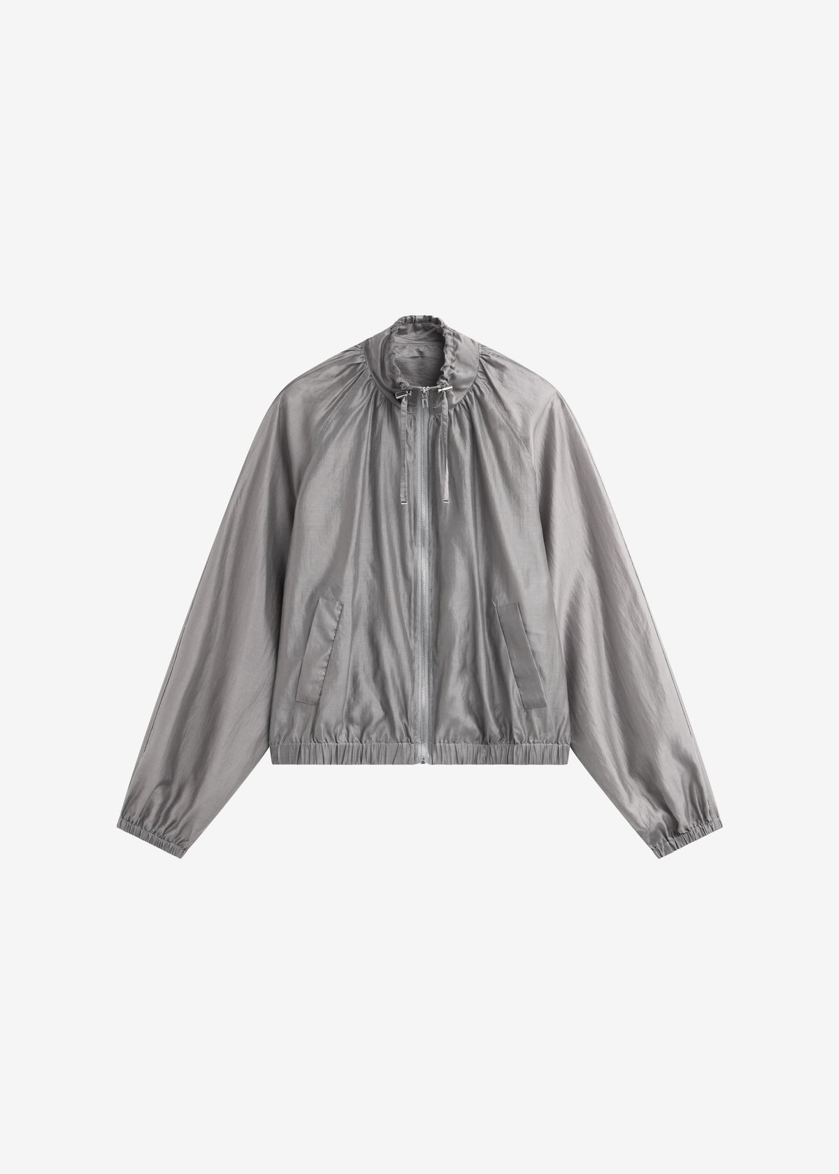 Arzon Sheer Jacket - Steel Grey - 8