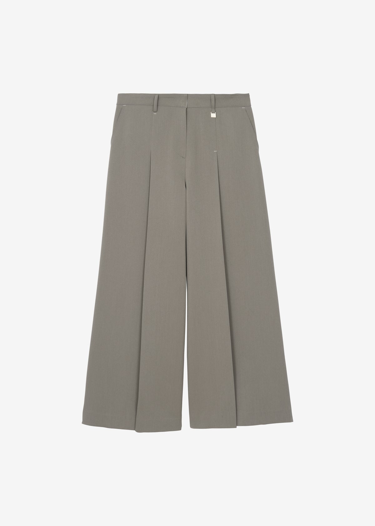 Ashbury Wide Trousers - Taupe - 6