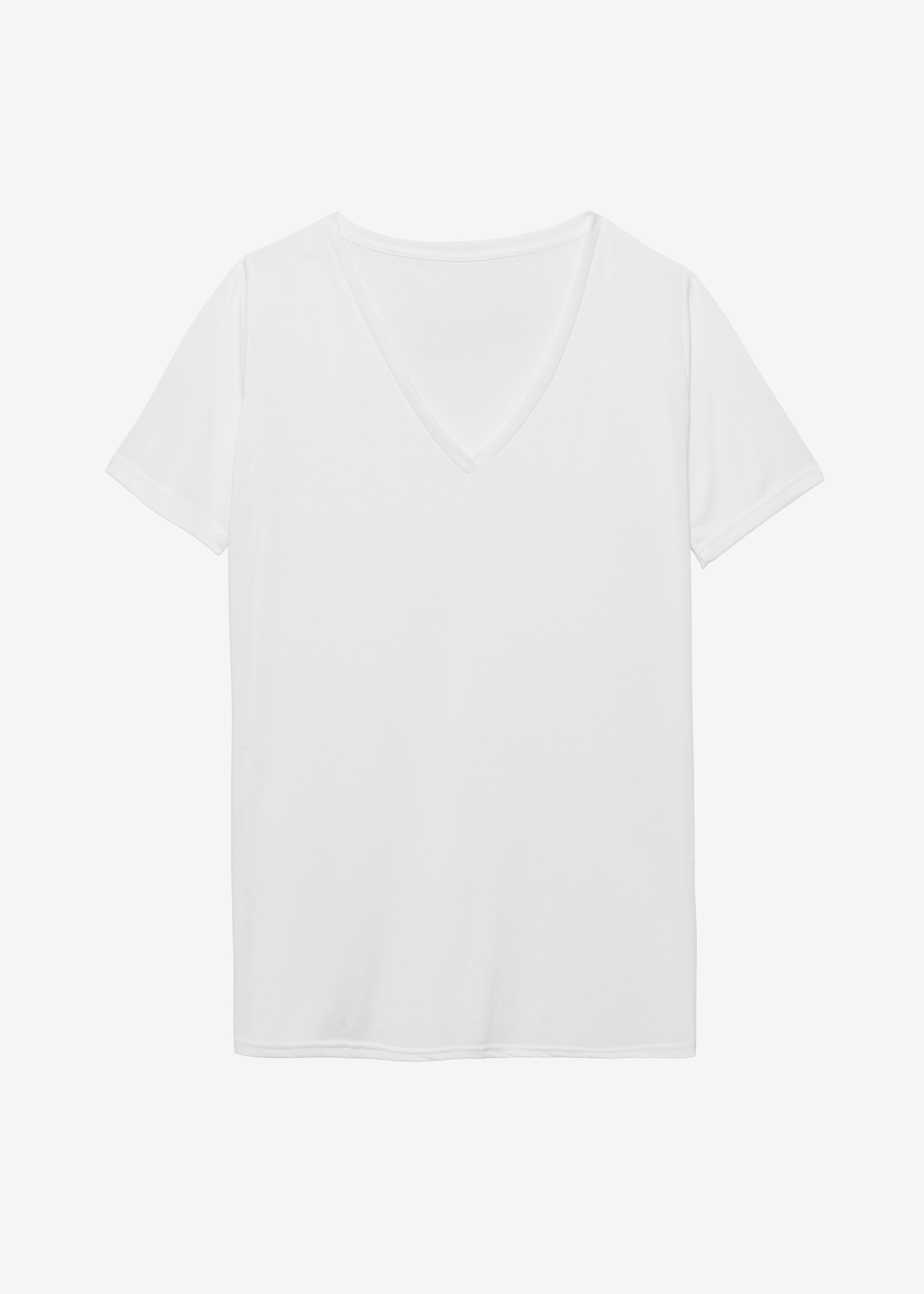 Asten V-Neck T-Shirt - White - 8