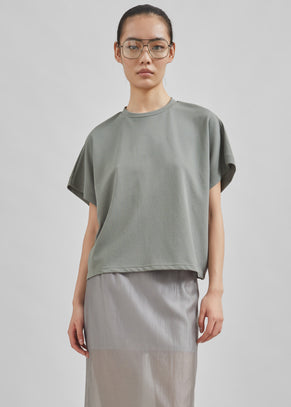 Aster Boxy T-Shirt - Khaki