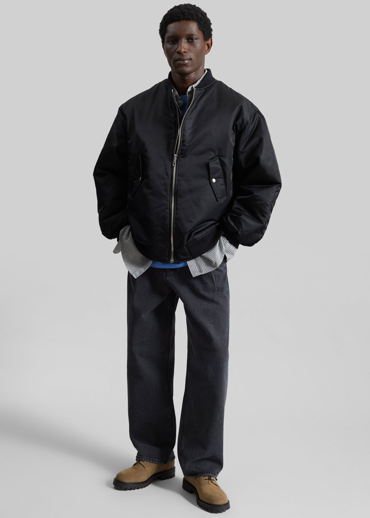 Astra Bomber Jacket - Black - 13