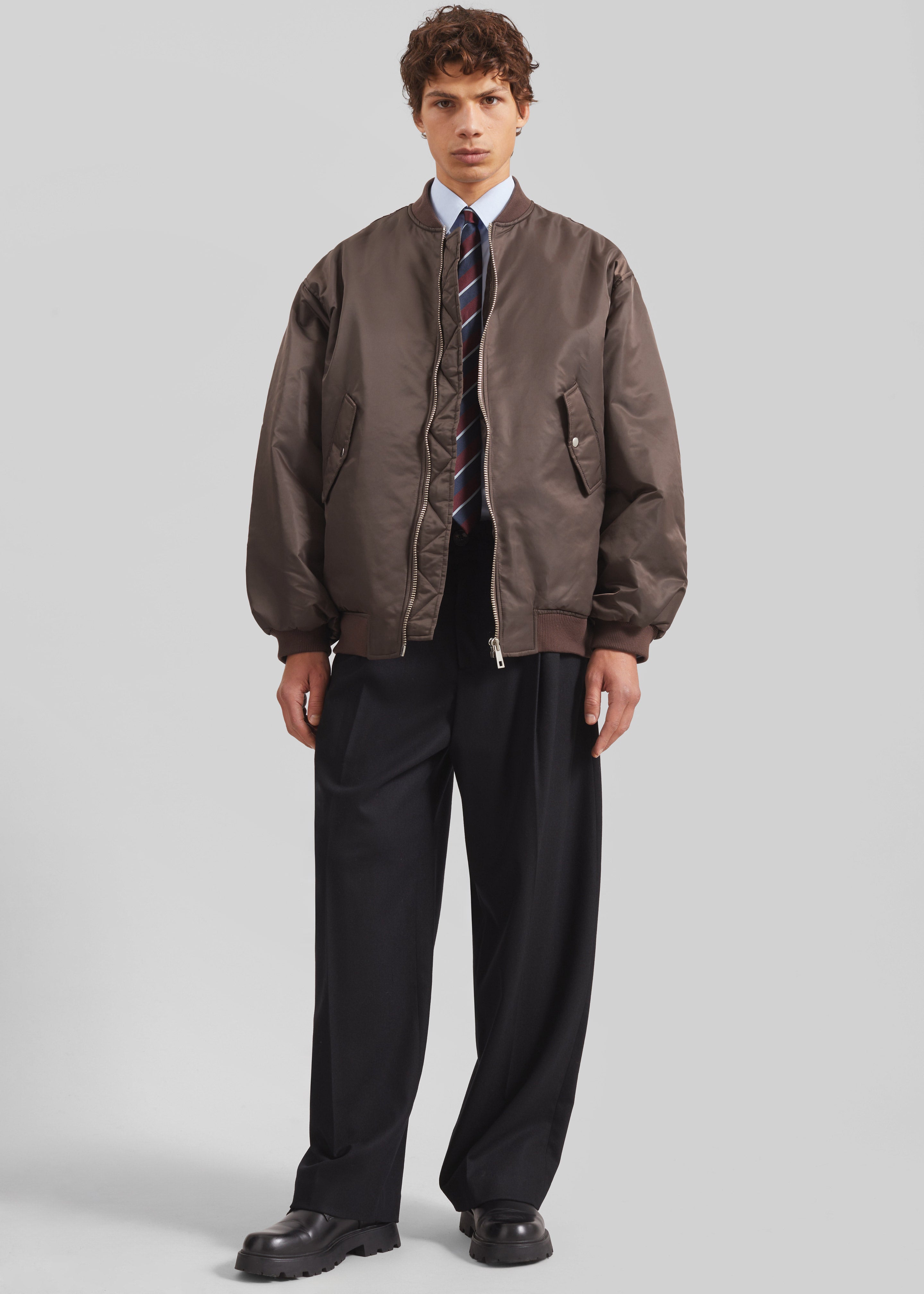 Astra Bomber Jacket - Brown - 9