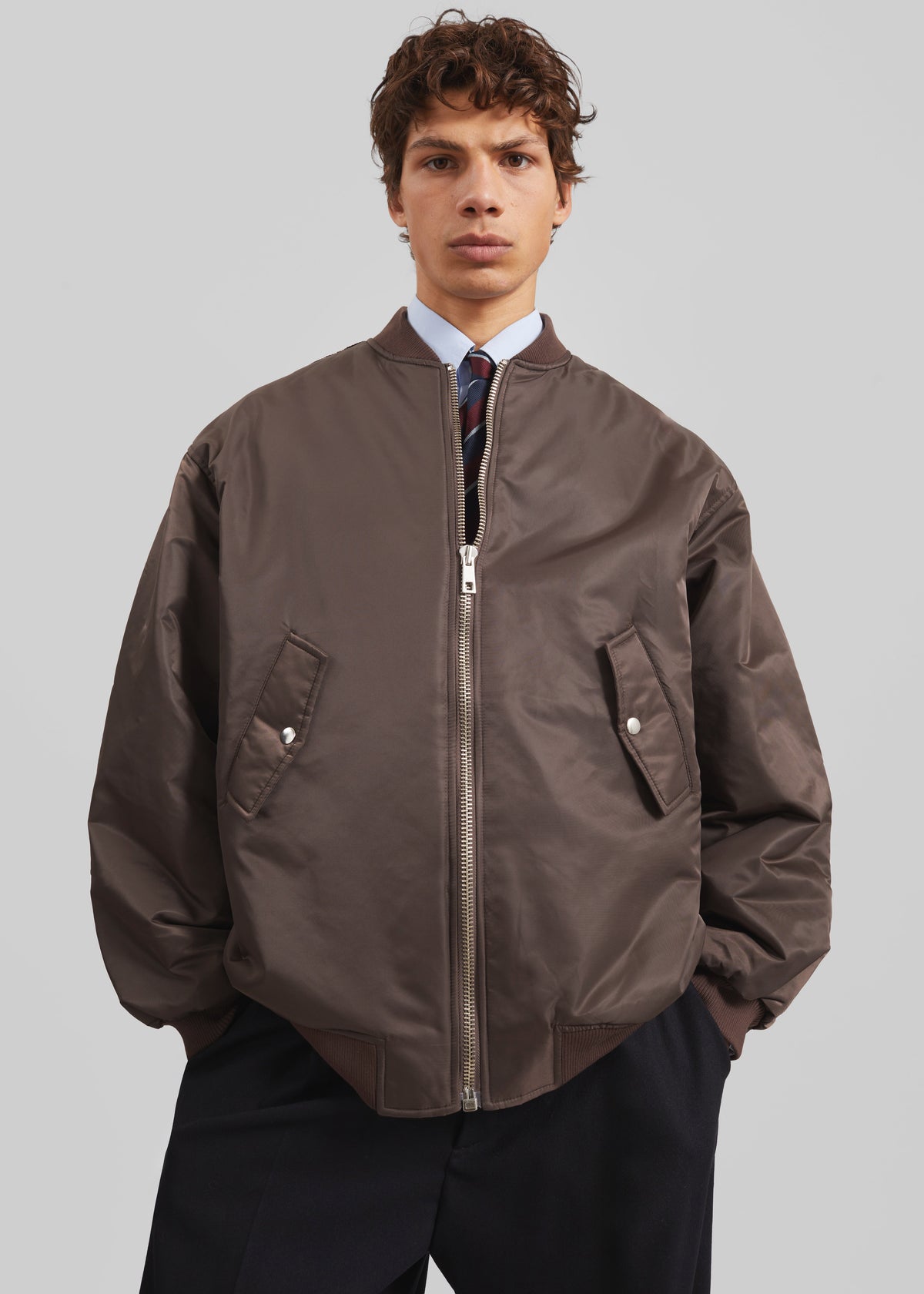 Astra Bomber Jacket - Brown - 10