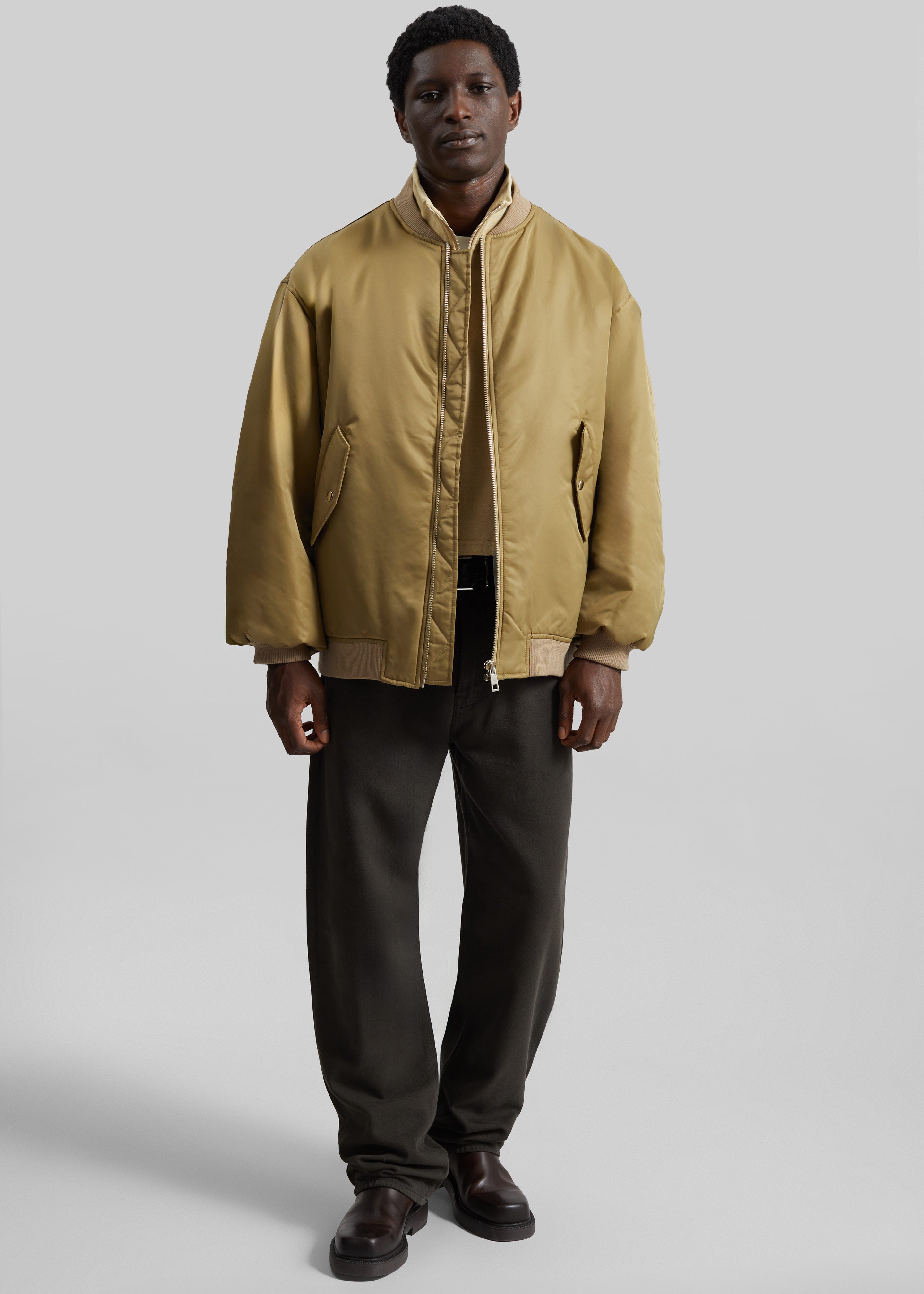 Astra Bomber Jacket - Olive – The Frankie Shop