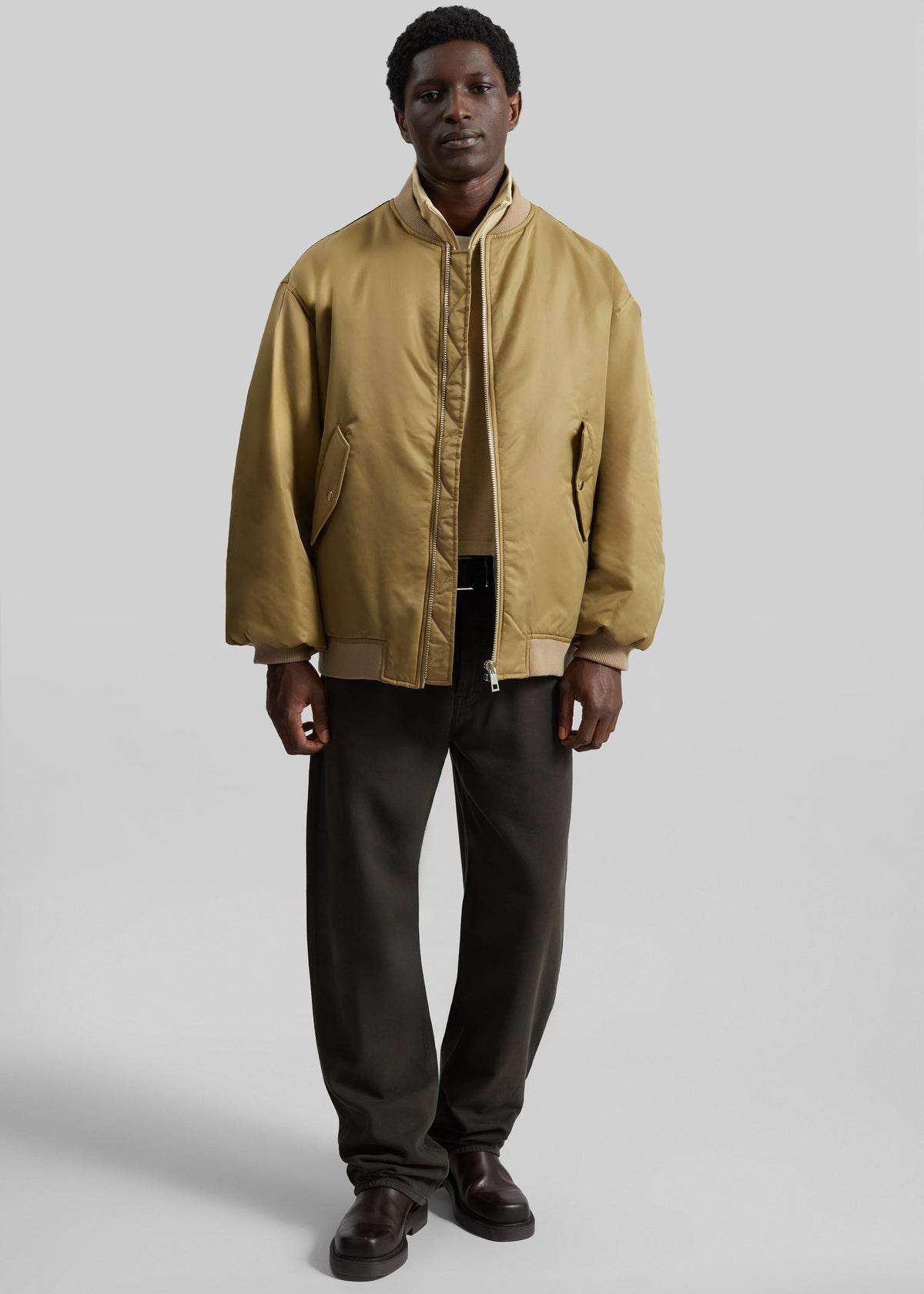 Astra Bomber Jacket - Olive - 13