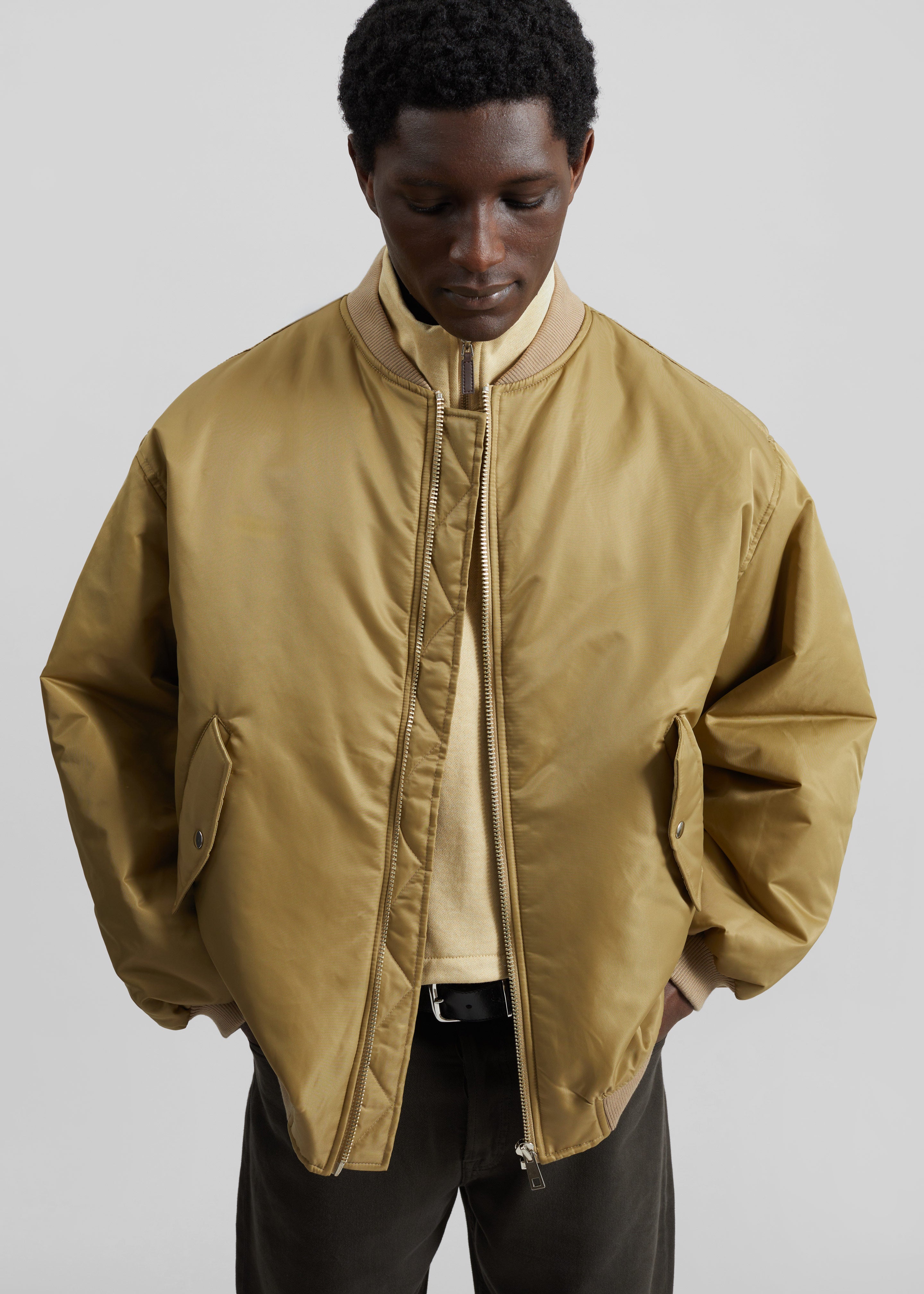 Astra Bomber Jacket - Olive - 14
