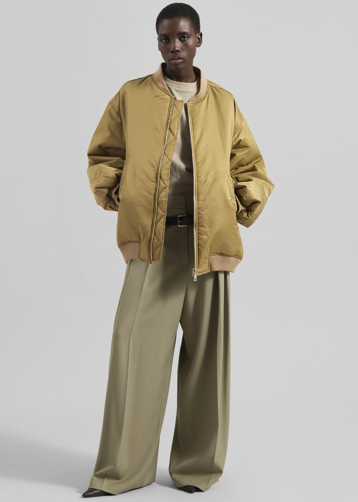 Astra Bomber Jacket - Olive - 2