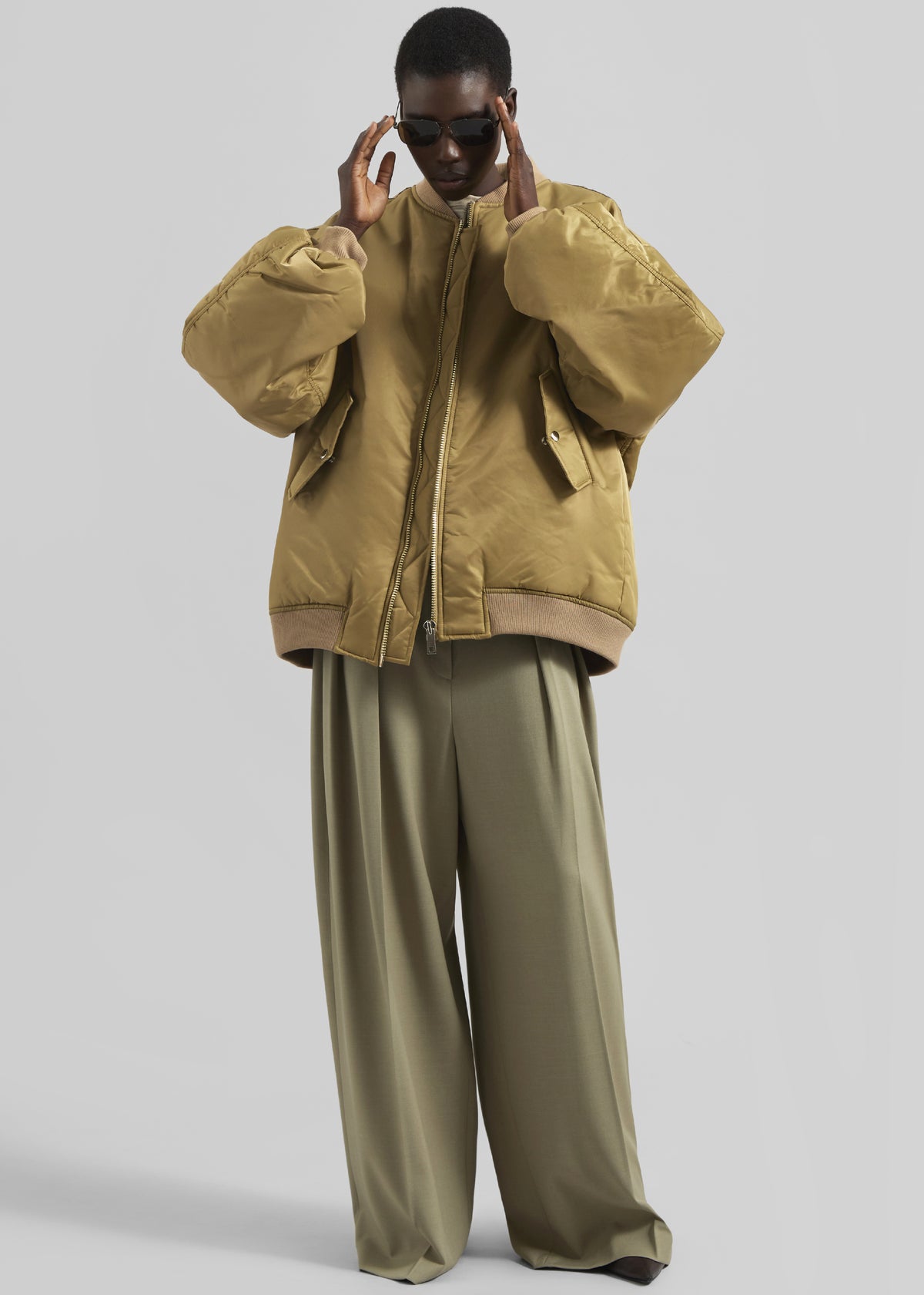 Astra Bomber Jacket - Olive - 6