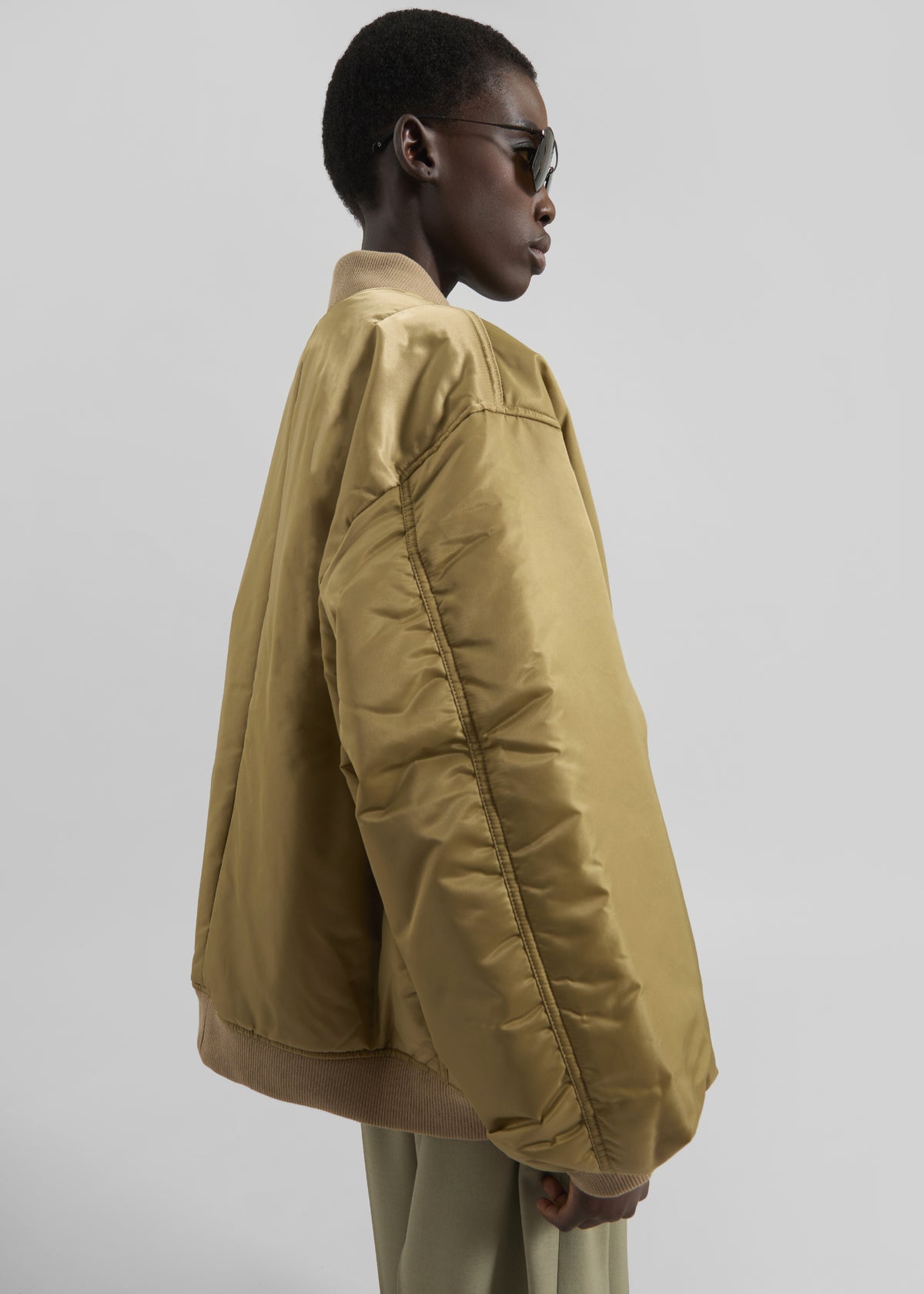 Astra Bomber Jacket - Olive - 3