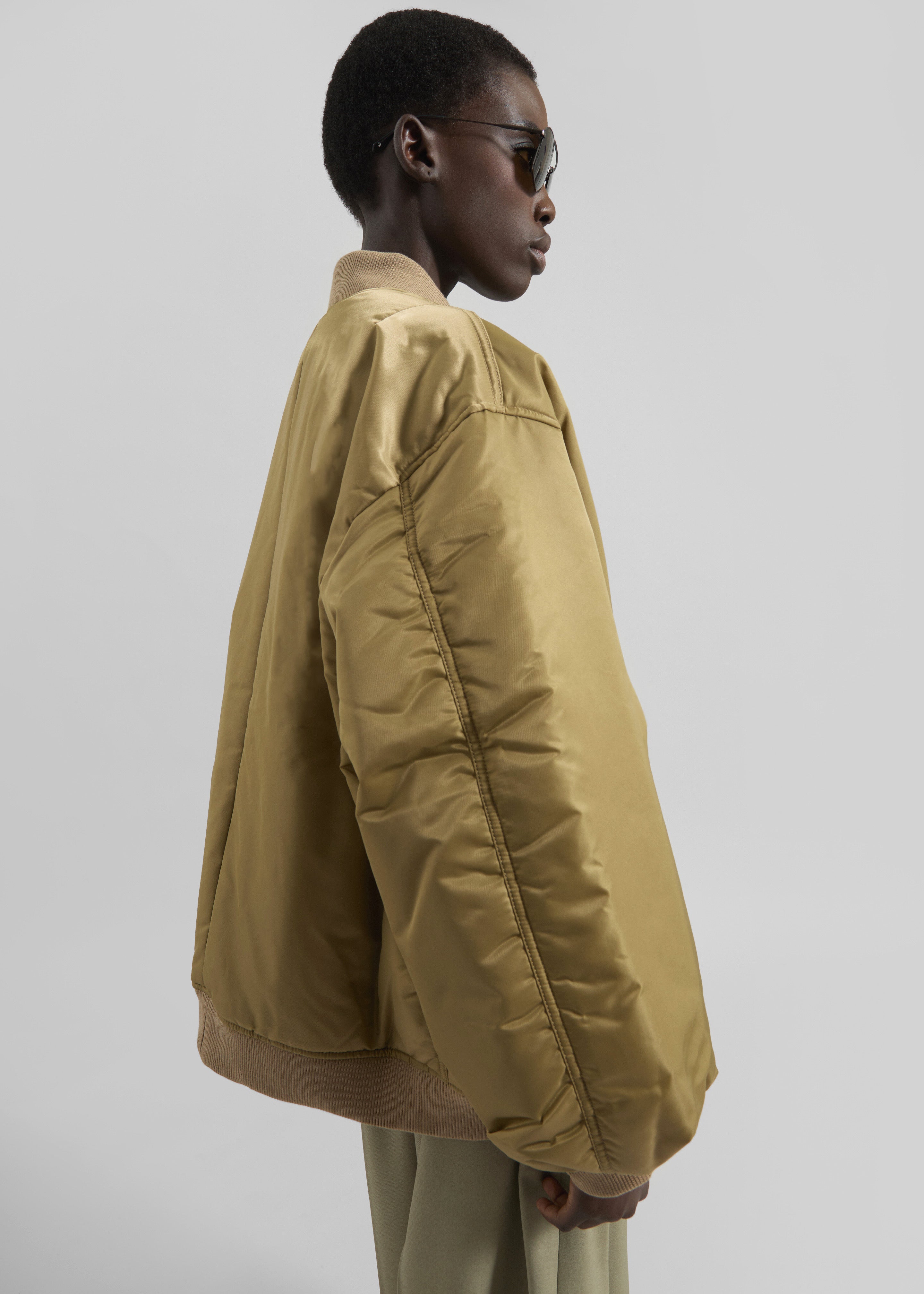 Astra Bomber Jacket - Olive - 3