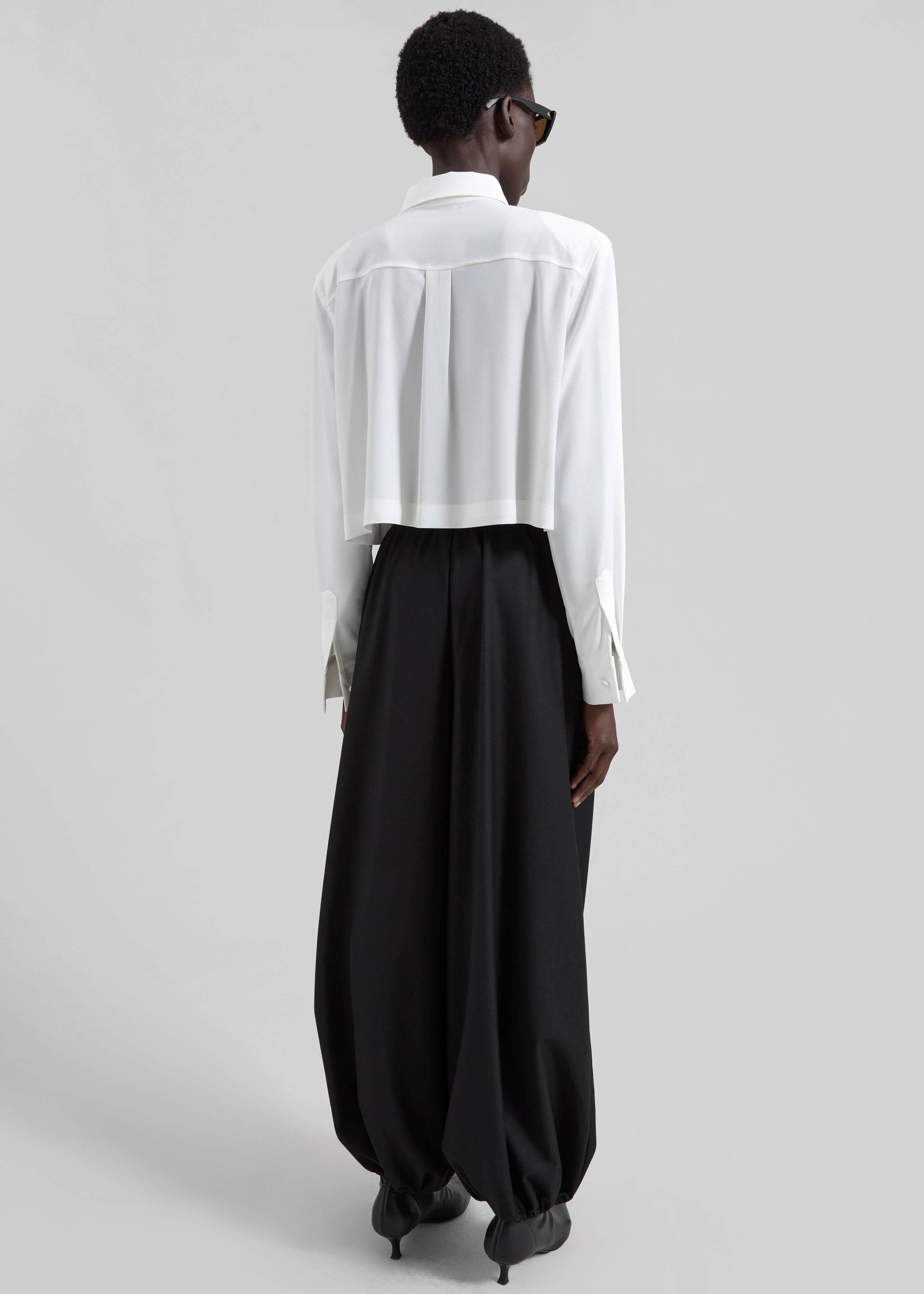 Aubray Balloon Pants - Black - 6