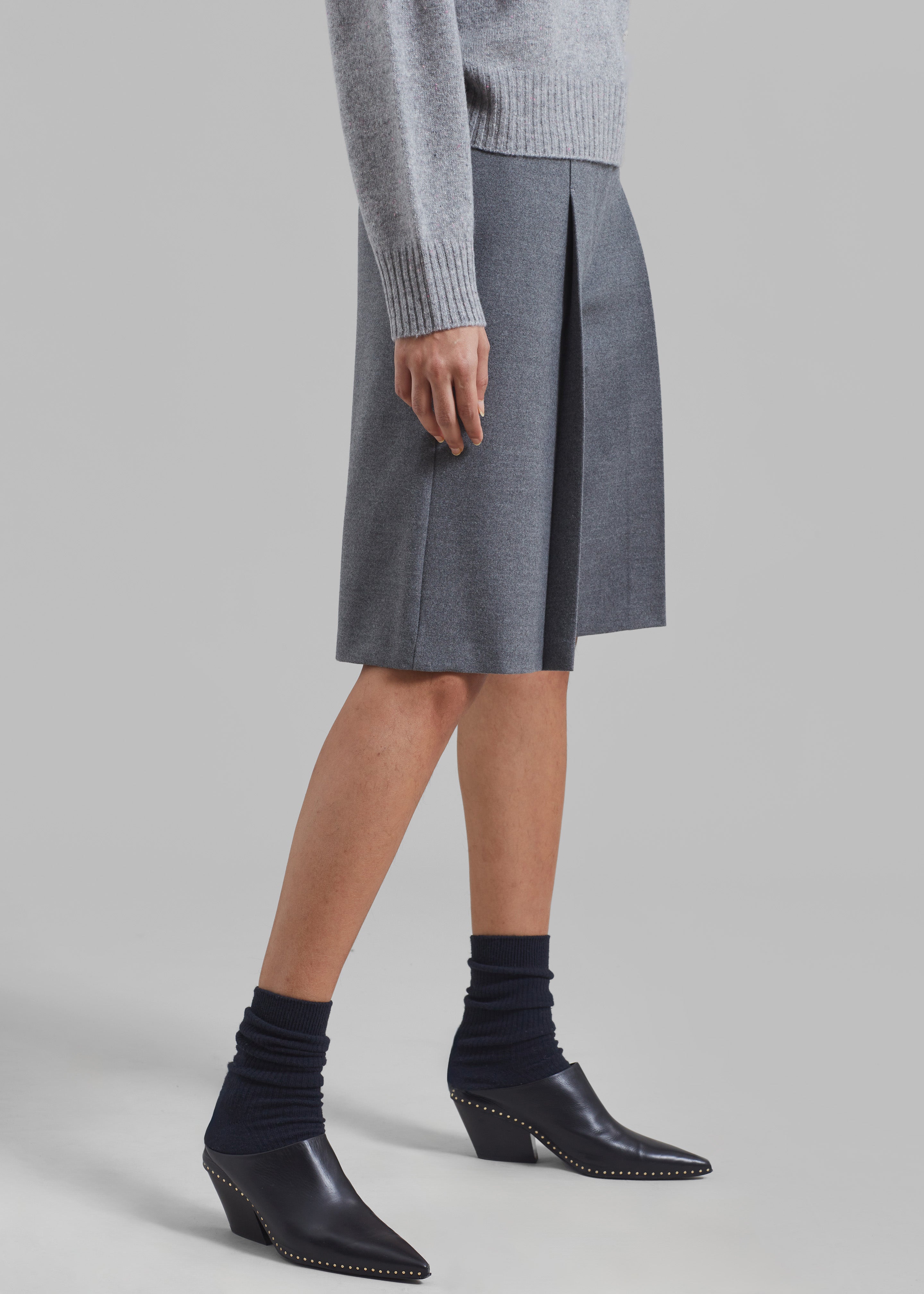 Austen Bermuda Shorts - Grey - 3