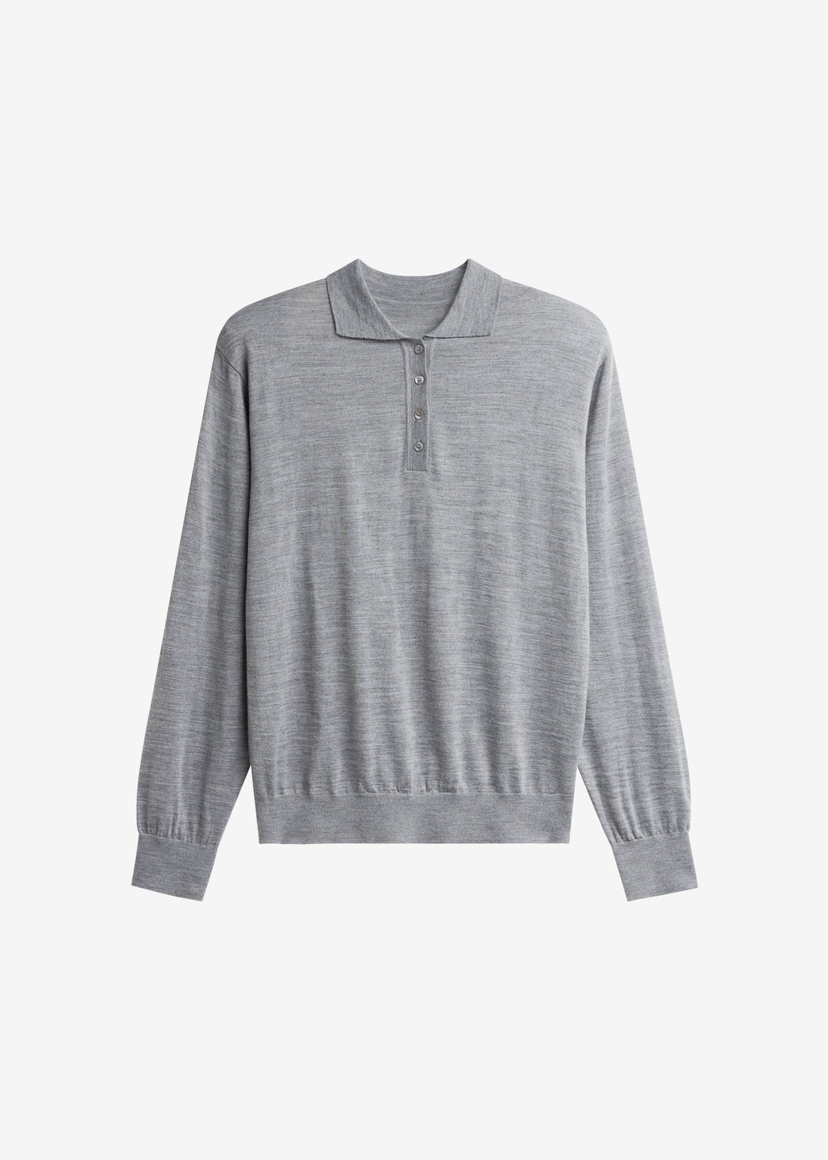 Avallon Padded Knit Polo - Grey - 10