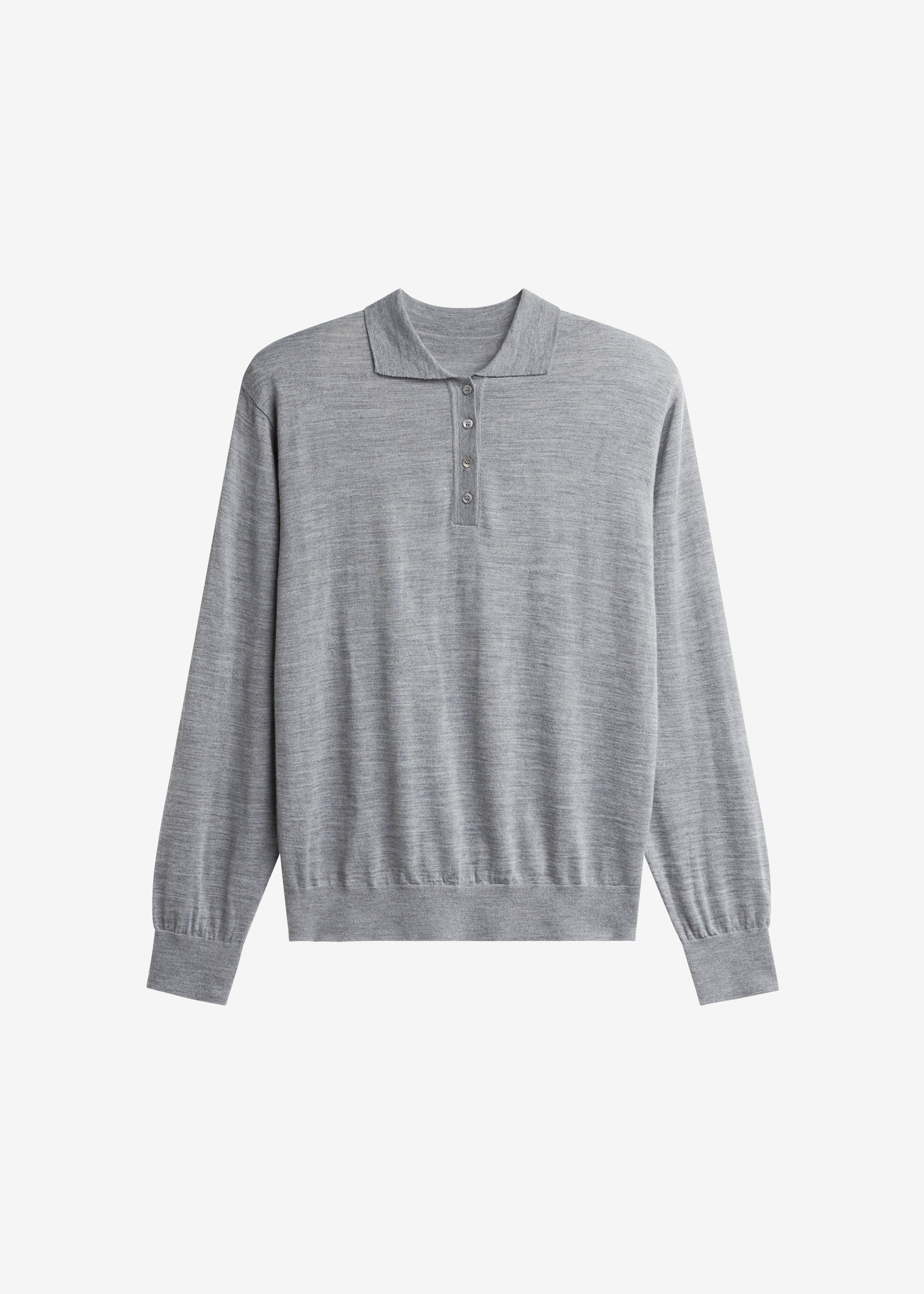 Avallon Padded Knit Polo - Grey - 10