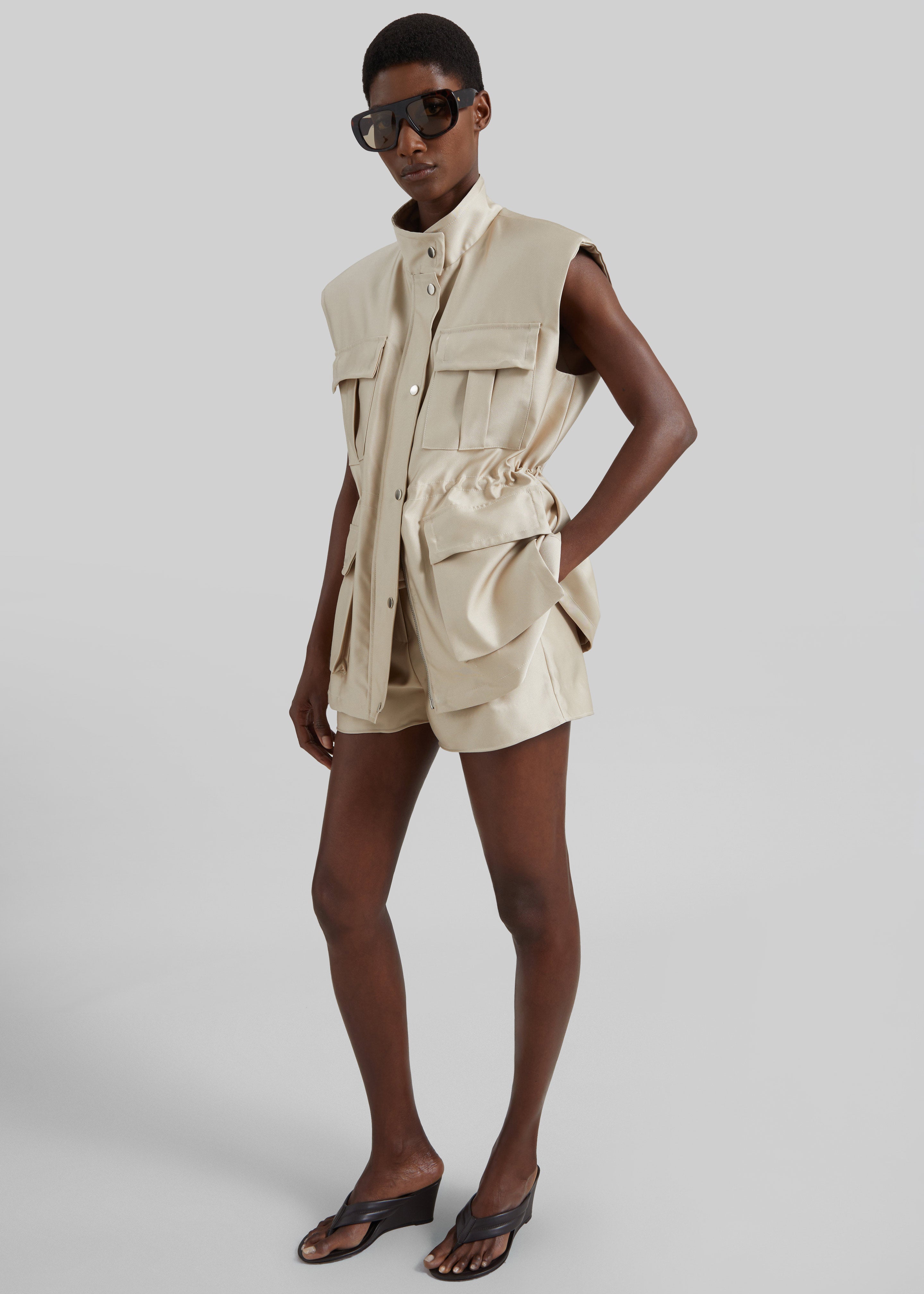Avanca Wired Utility Vest - Beige - 1