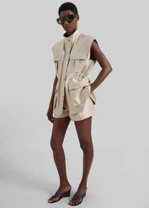 Avanca Wired Utility Vest - Beige