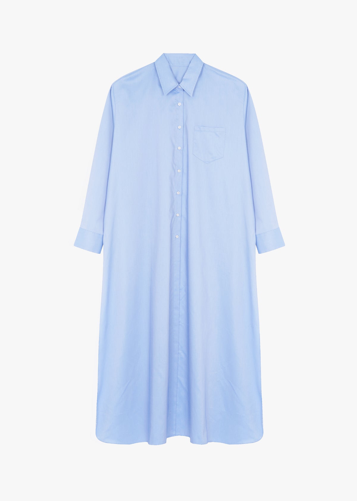 Avery Shirt Dress - Blue The Frankie Shop Avery Shirt Dress - Blue The Frankie Shop