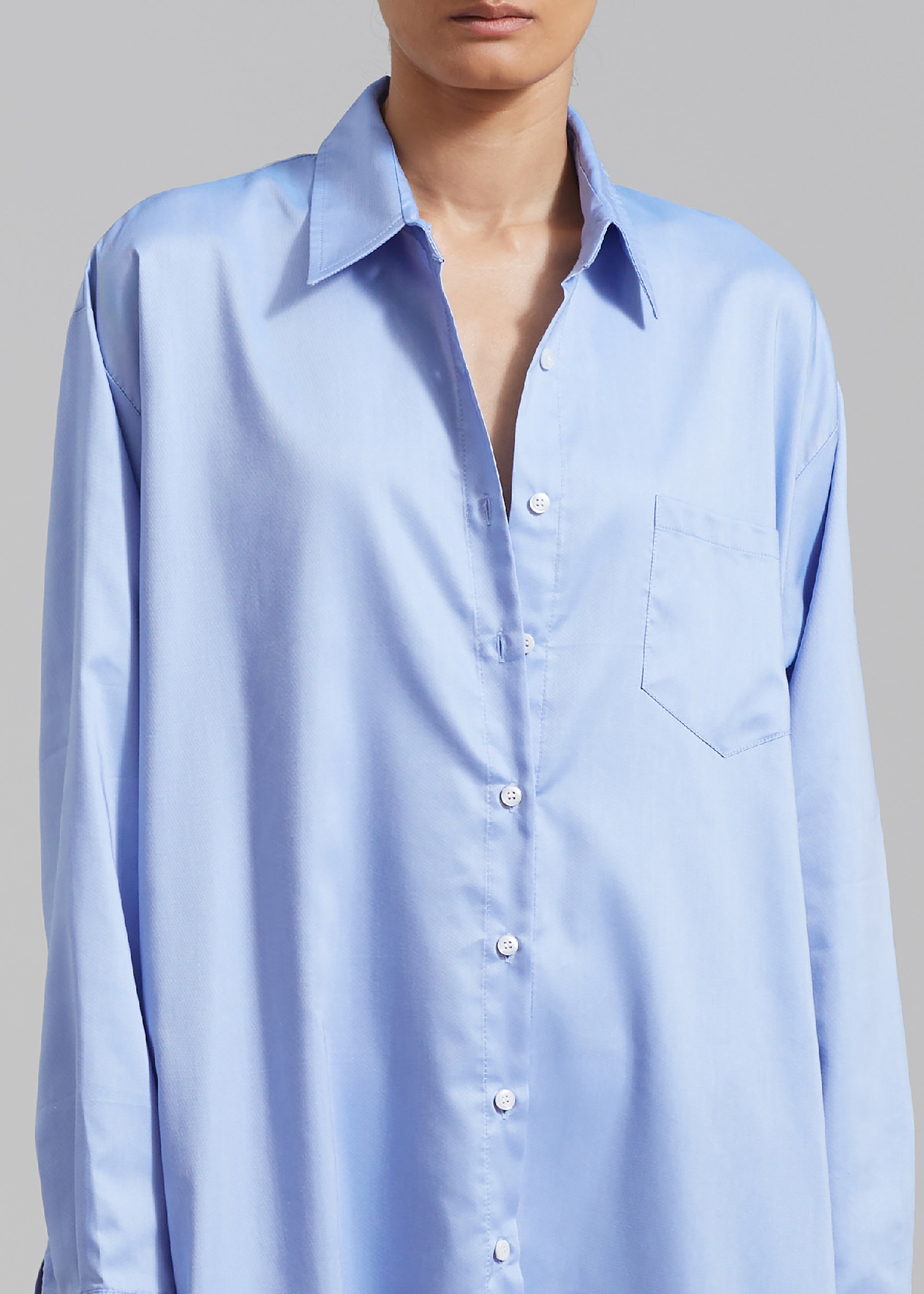 avery shirt dress frankie shop Avery Shirt Dress