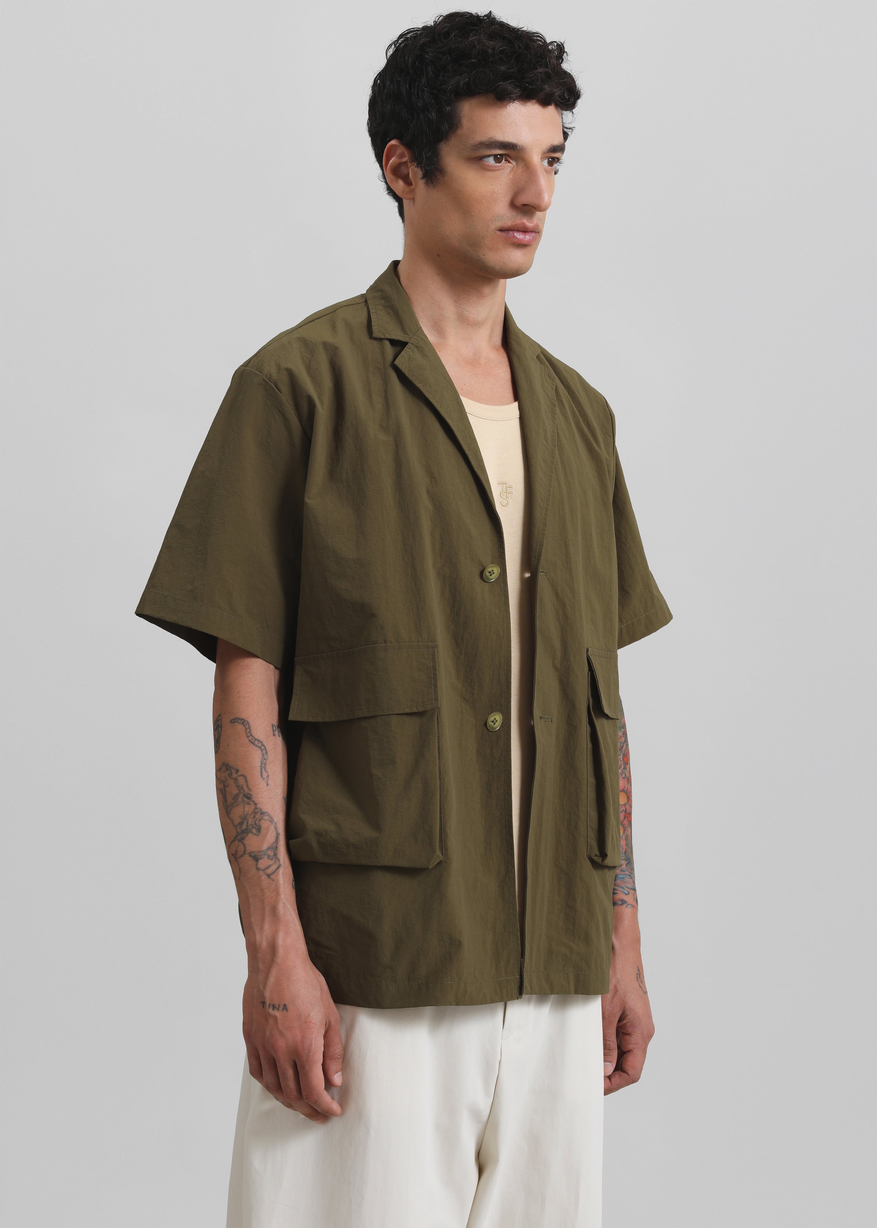 Axel Shirt - Khaki - 6