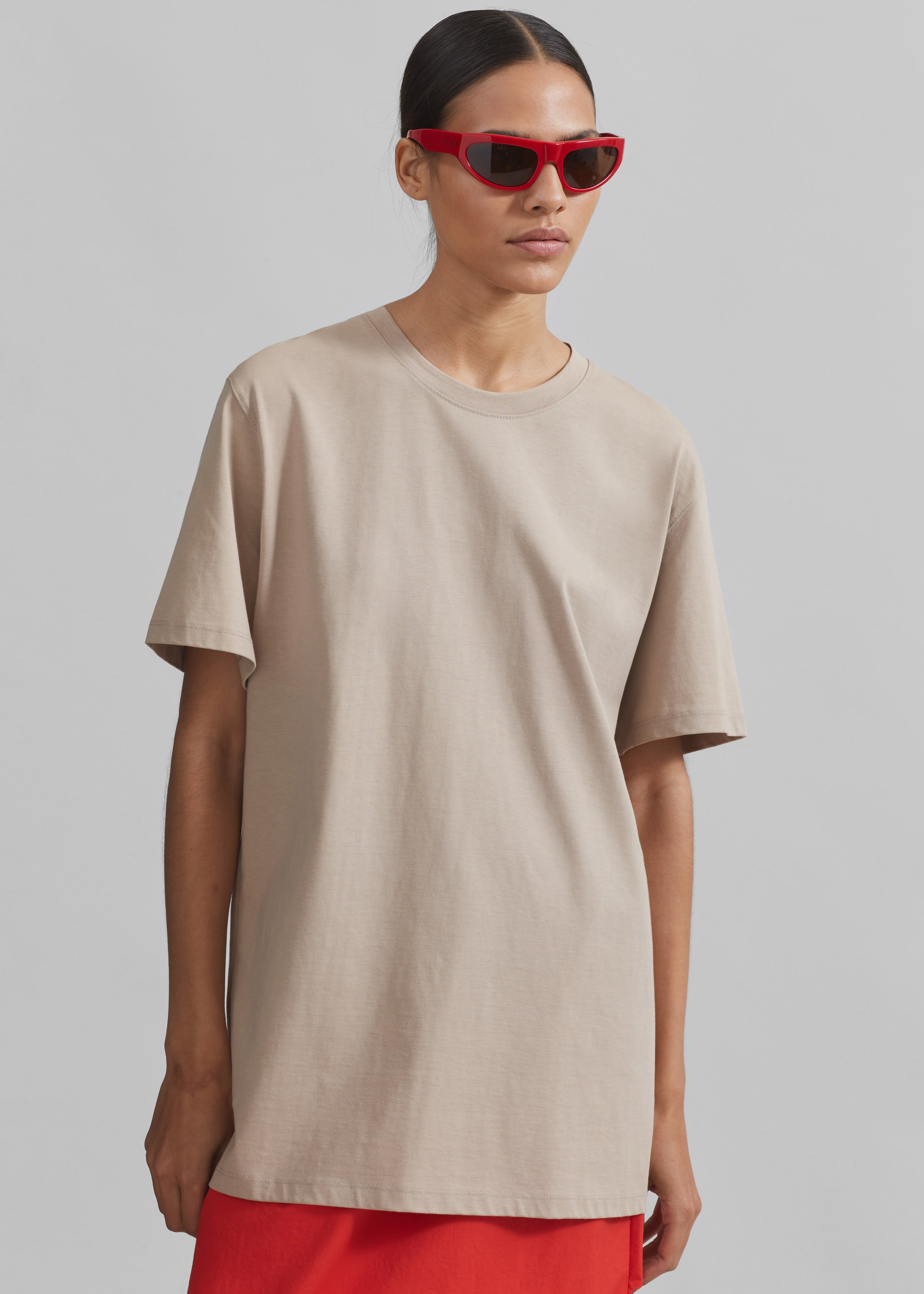 Azaro Tee - Beige - 1