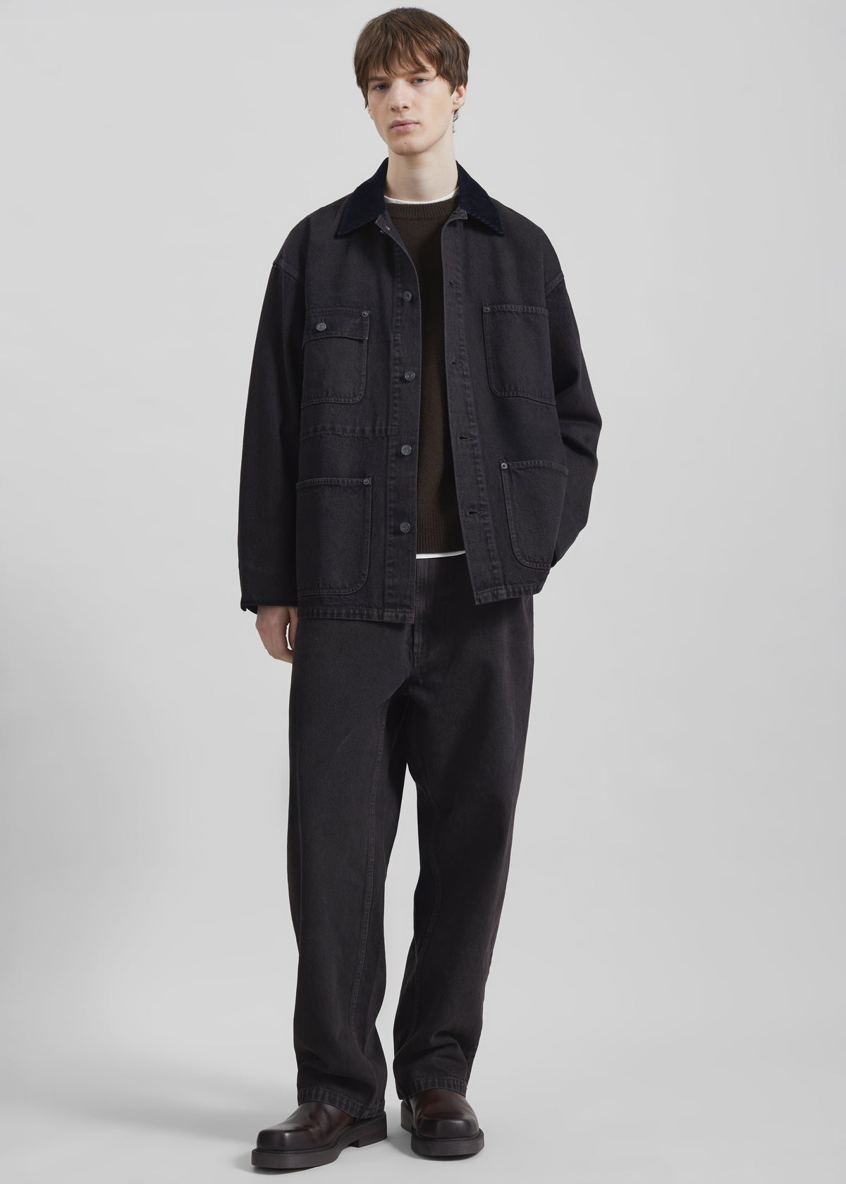 Bale Denim Pants - Brown