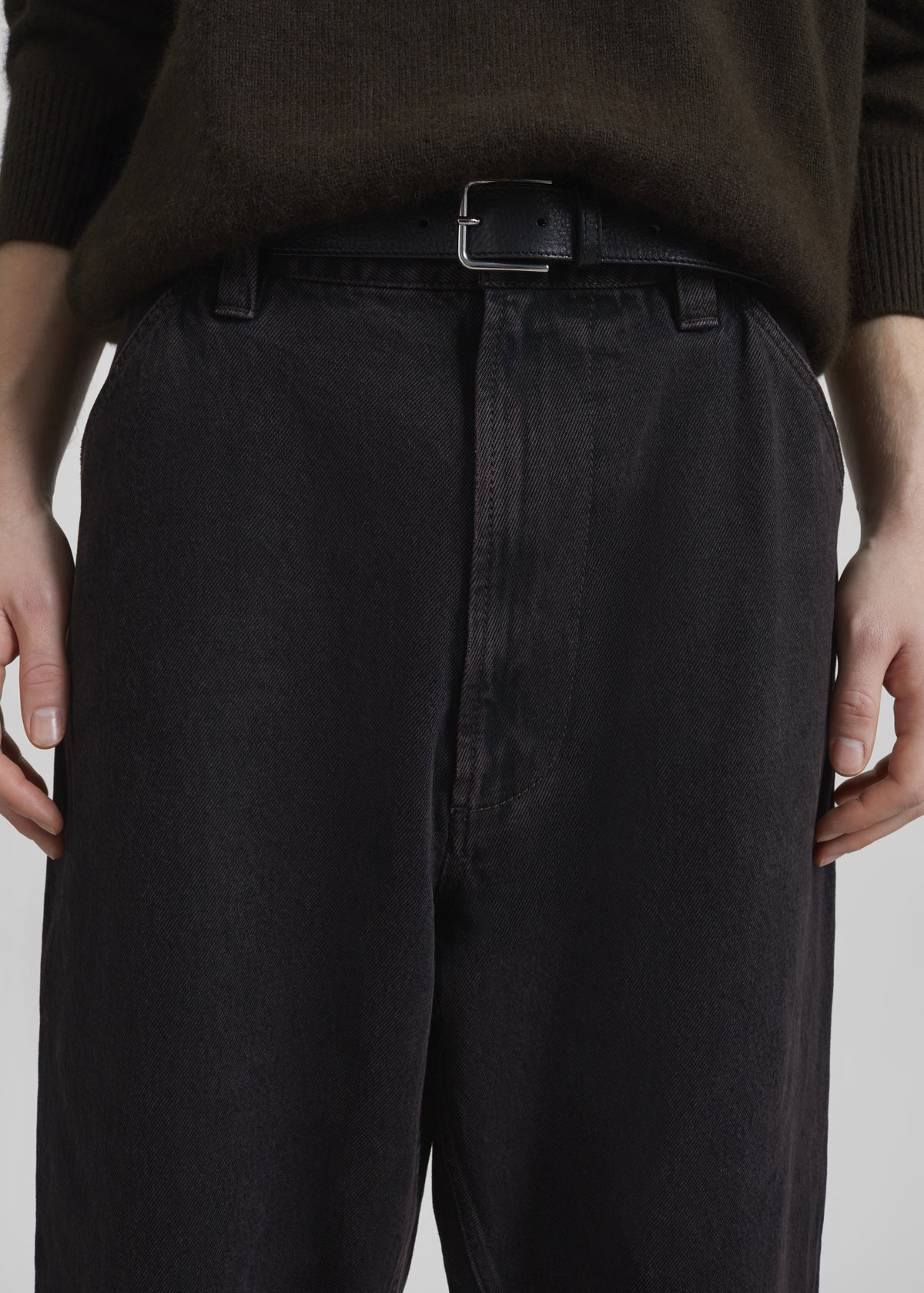 Bale Denim Pants - Brown