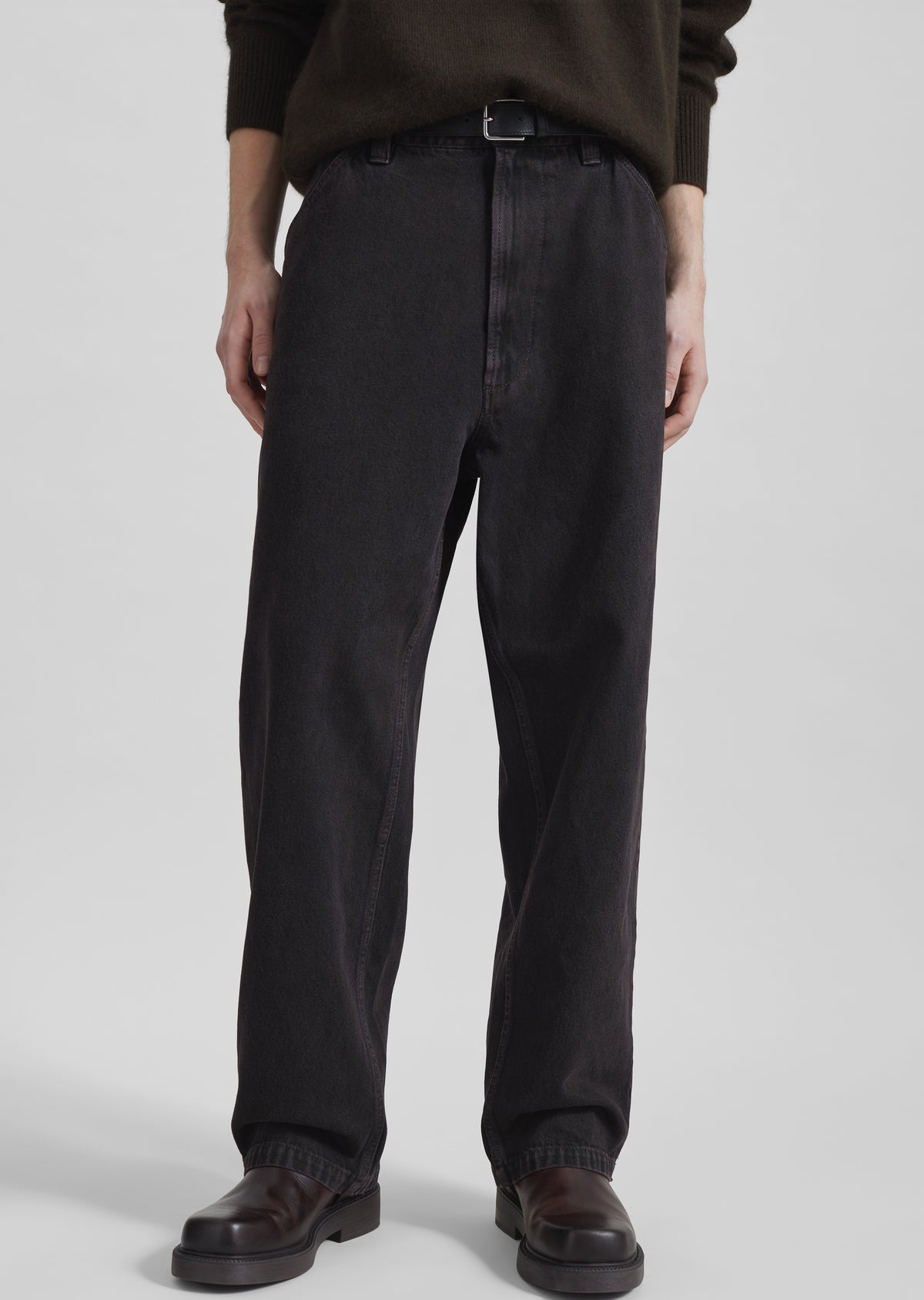 Bale Denim Pants - Brown
