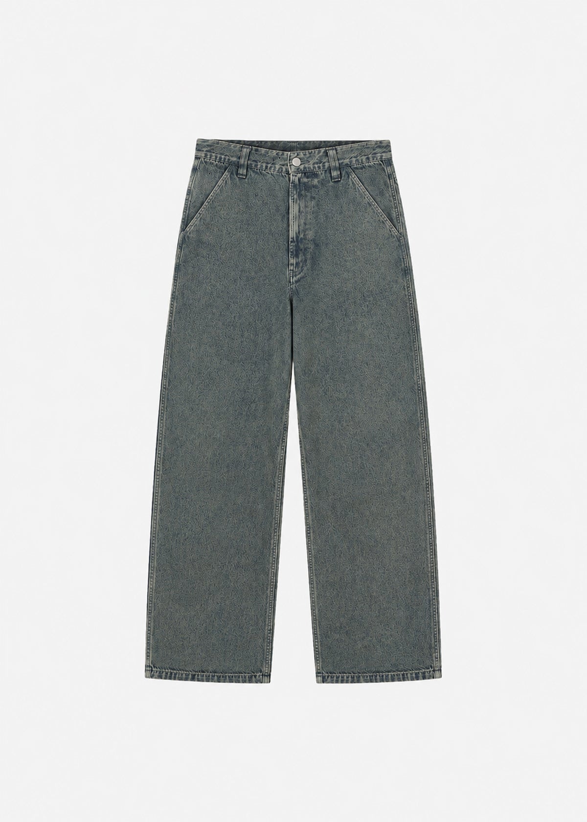 Bale Denim Pants - Moss Green