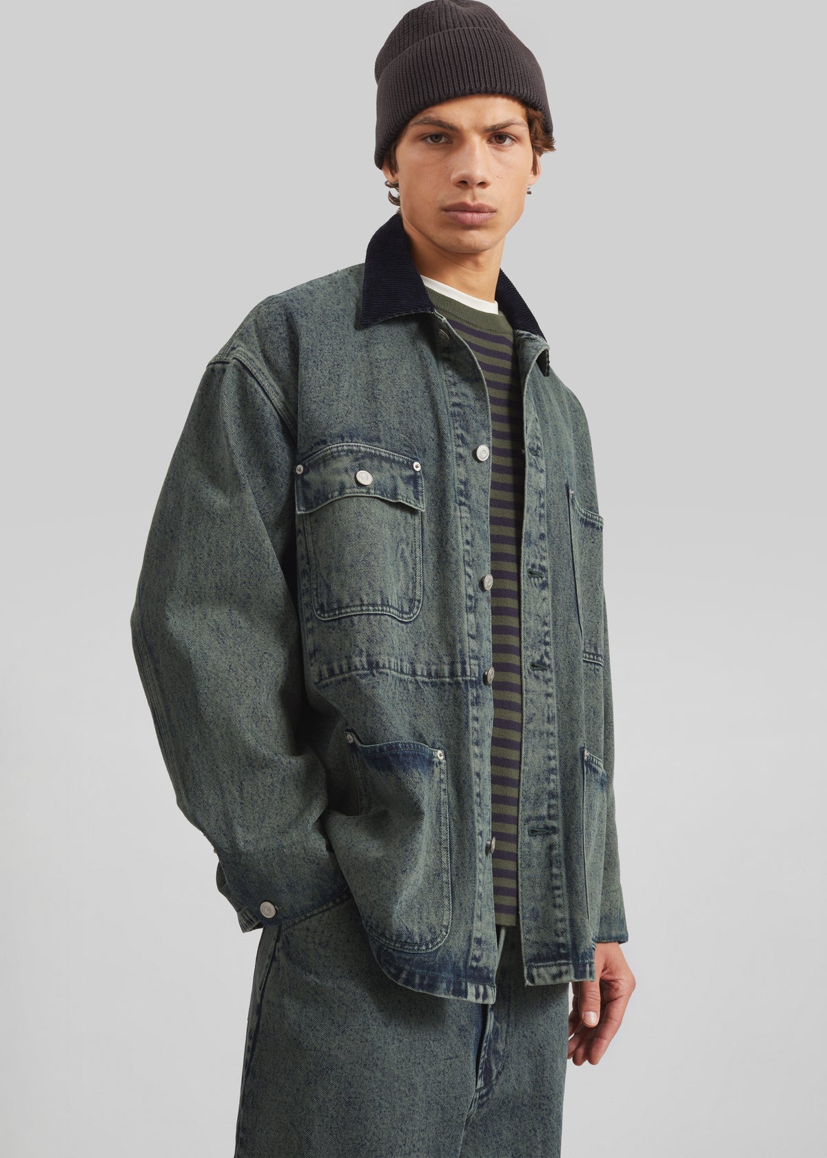 Bale Utility Jacket - Moss Green