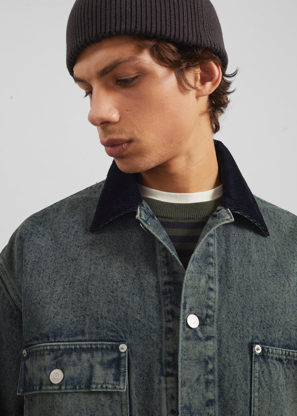 Bale Utility Jacket - Moss Green - 1