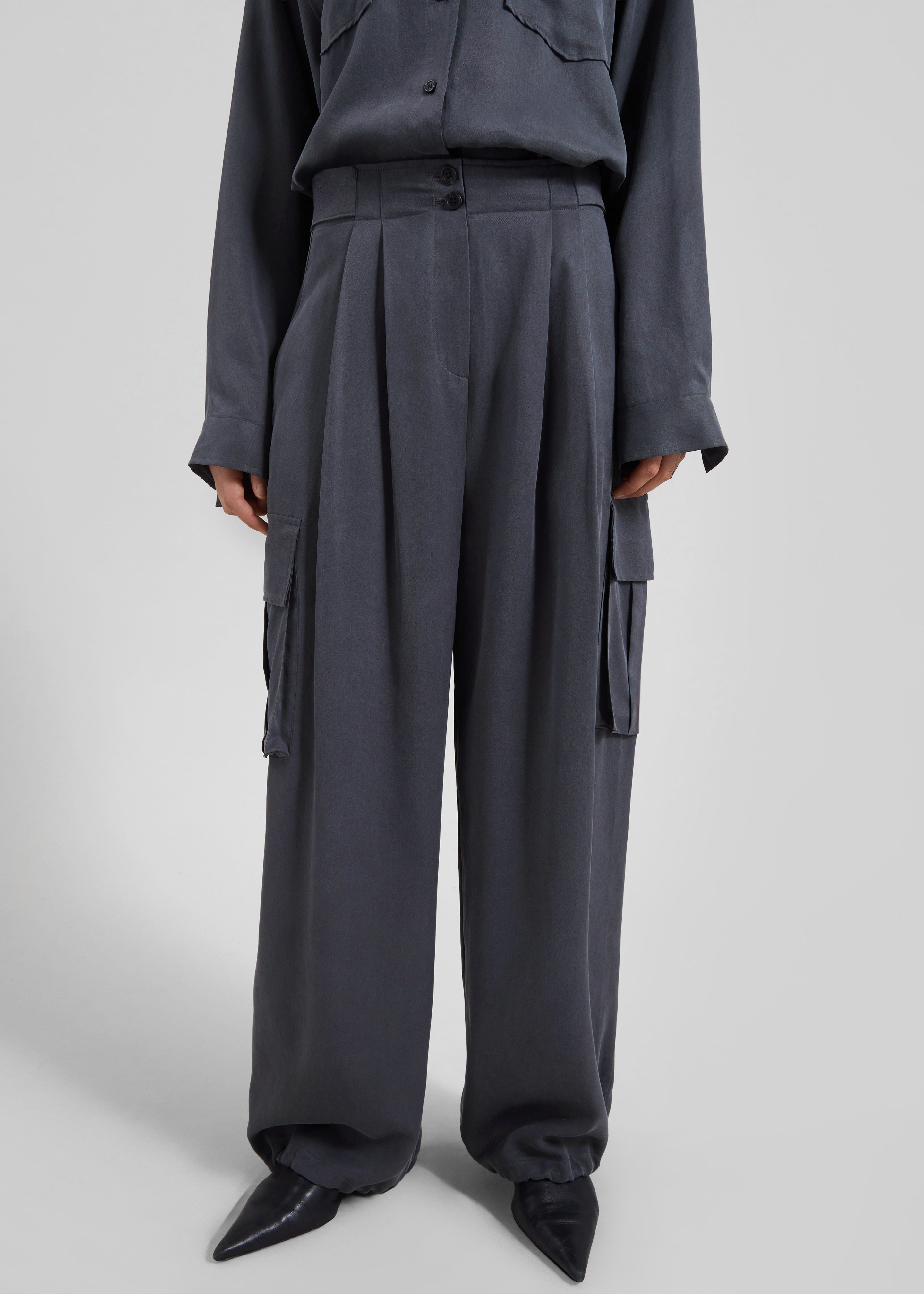 Balsta Cargo Pants - Dark Grey - 4