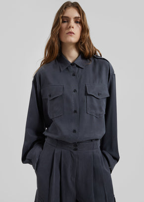 Balsta Cargo Shirt - Dark Grey