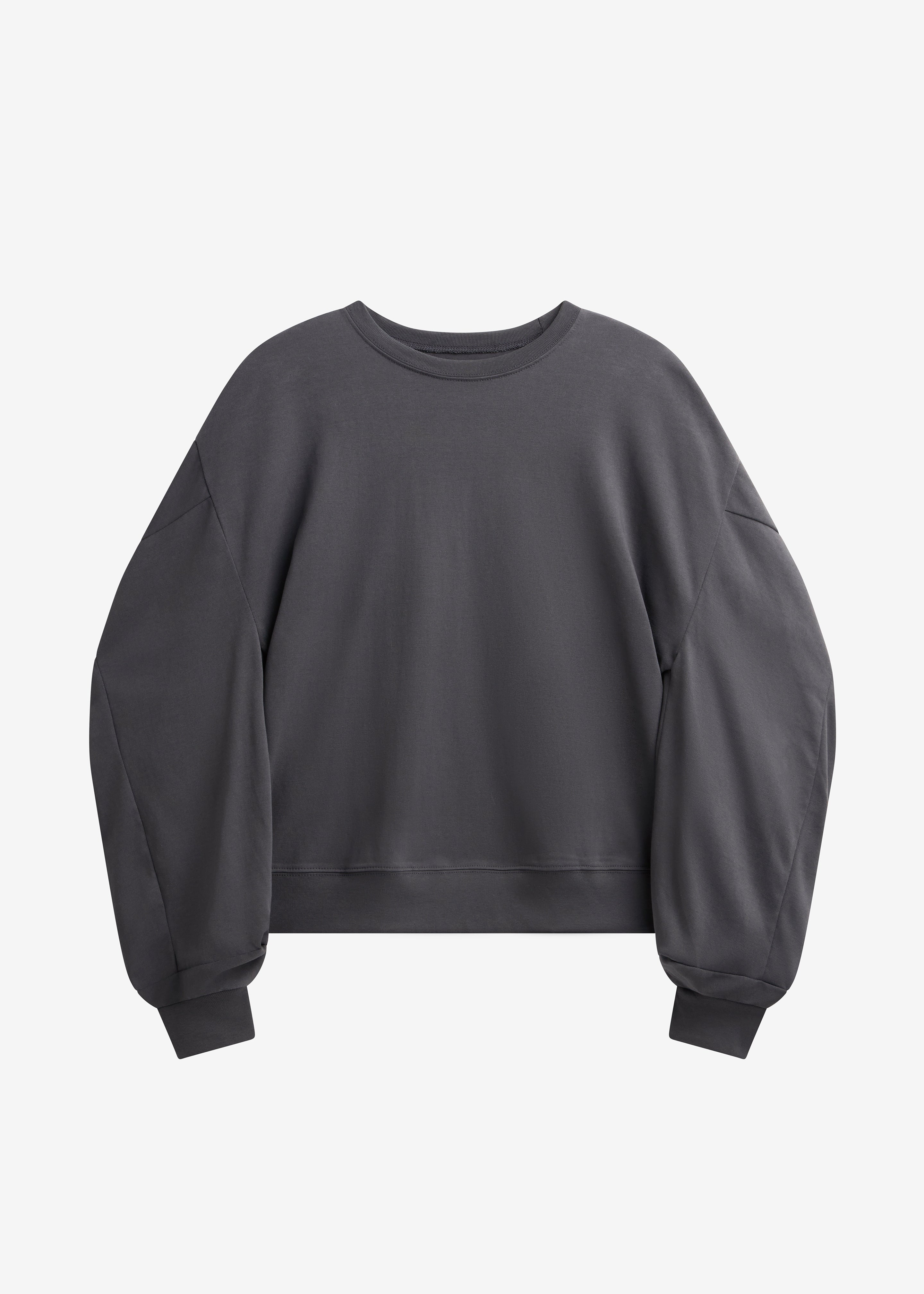 PRY Balloon-sleeve Sweatshirt サイズ1 セット Balve Balloon Sleeve Sweatshirt - Grey – The Frankie Shop