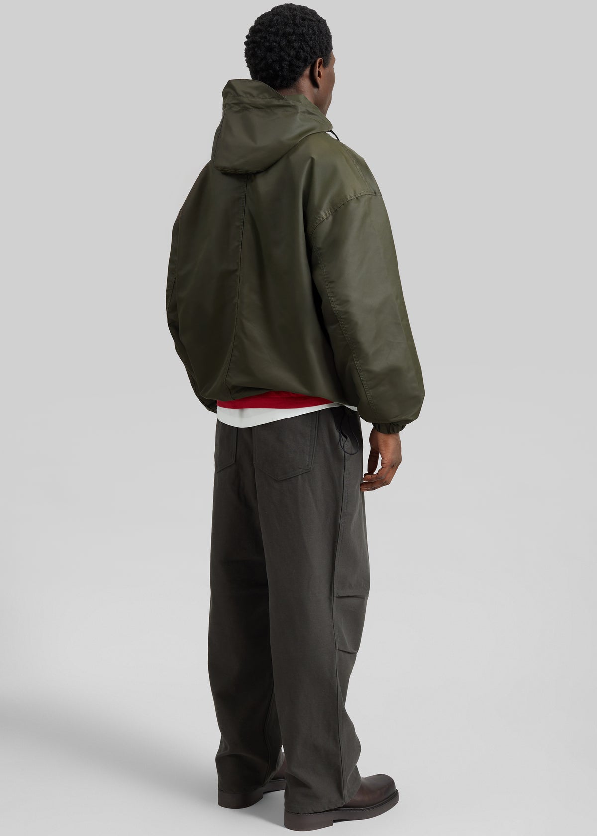 Banbury Windbreaker Jacket - Olive - 8