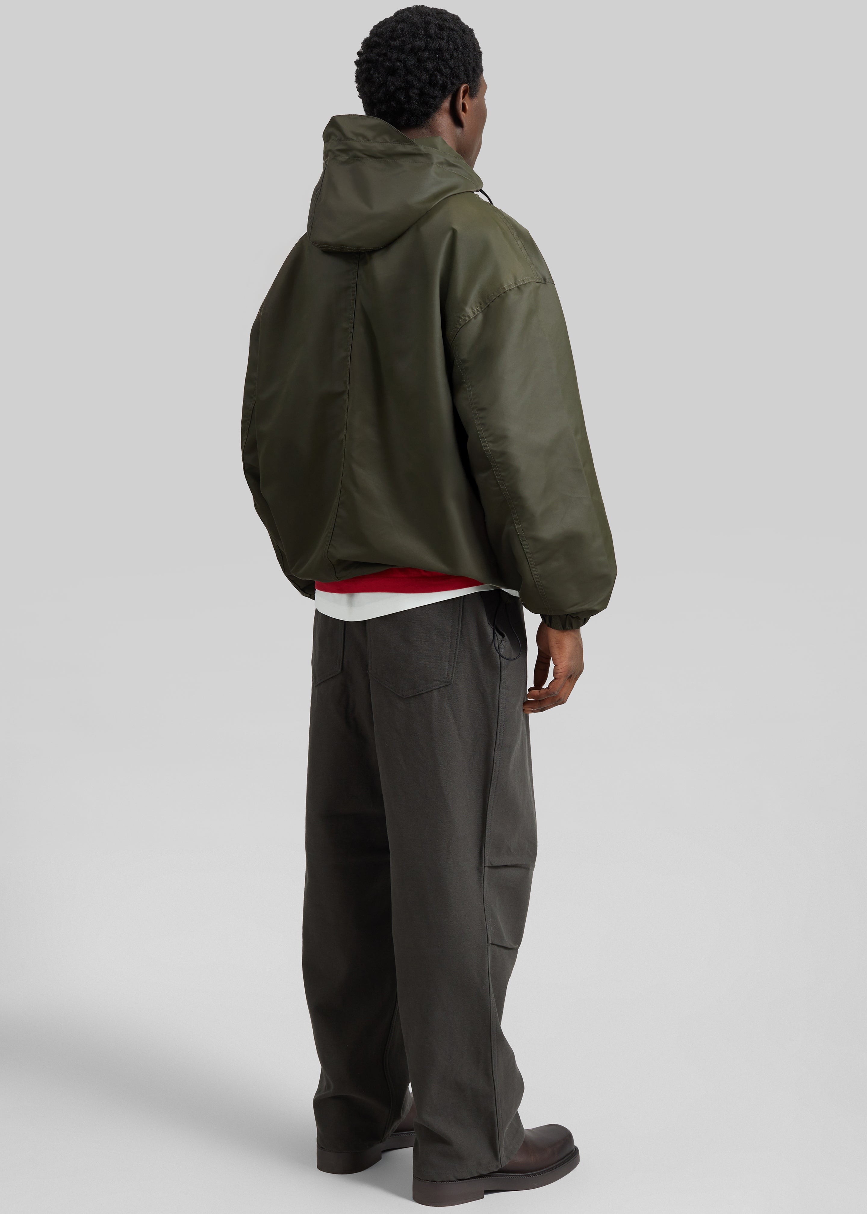 Banbury Windbreaker Jacket - Olive - 8
