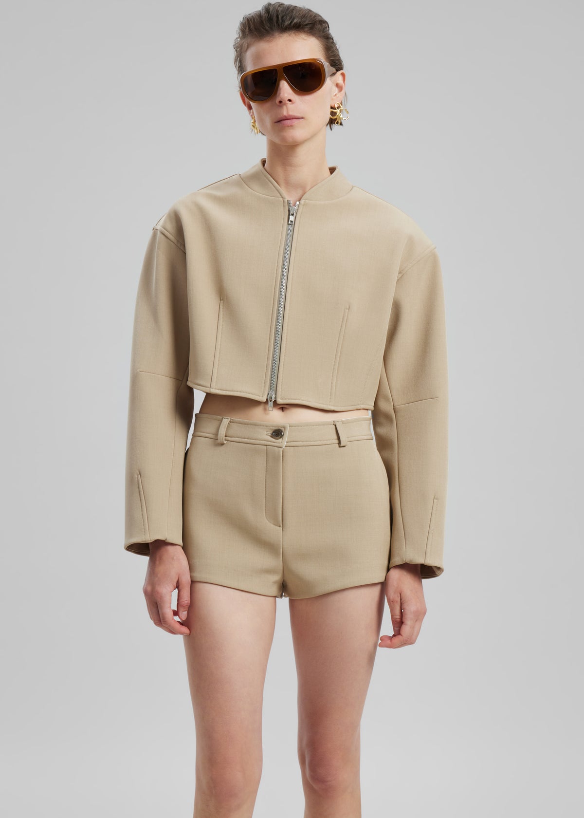 Banks Hot Pants - Beige - 13