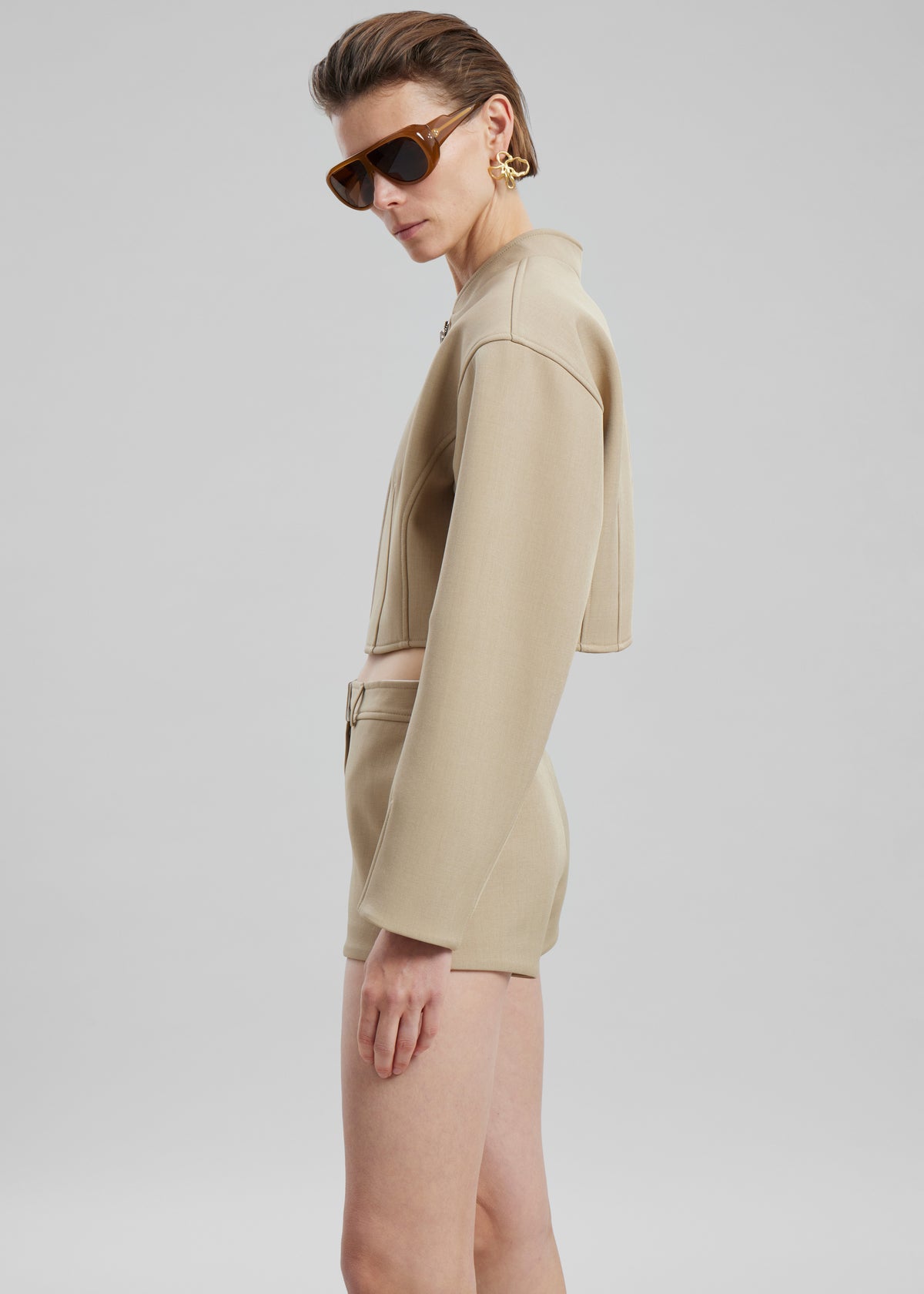 Banks Hot Pants - Beige - 14