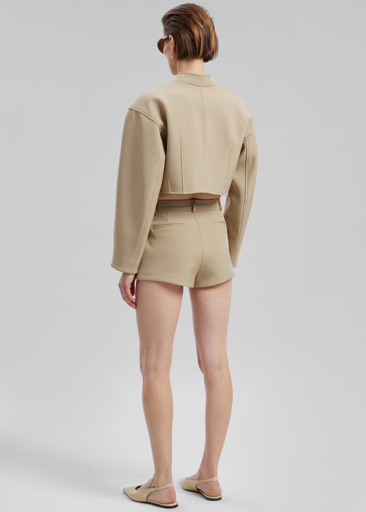 Banks Hot Pants - Beige - 15