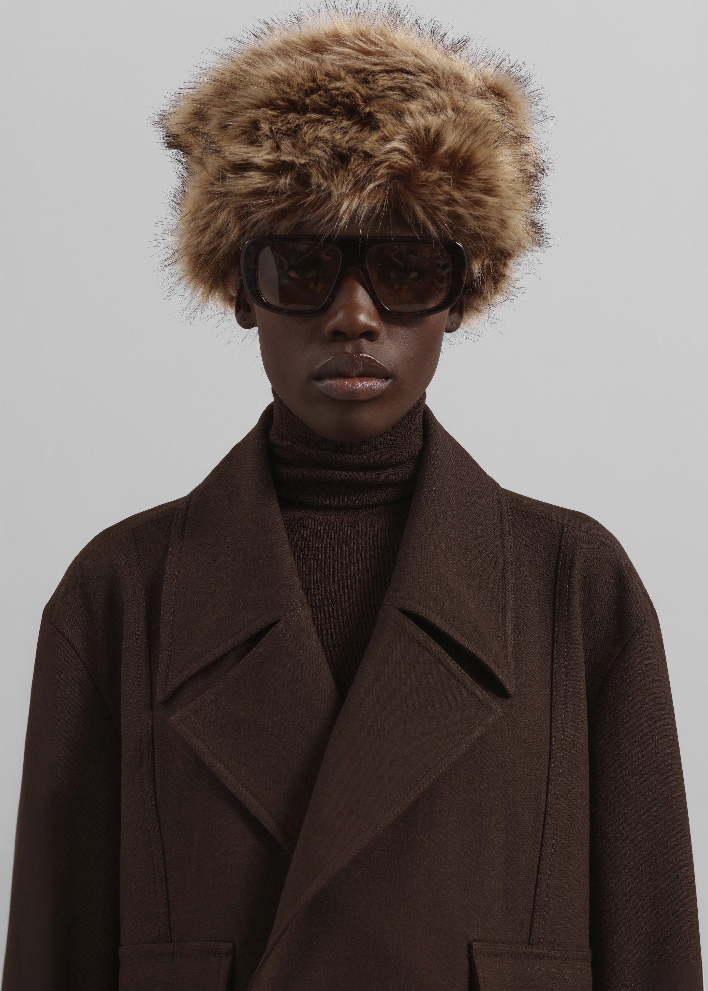 Bansko Faux Fur Hat - Beige - 3