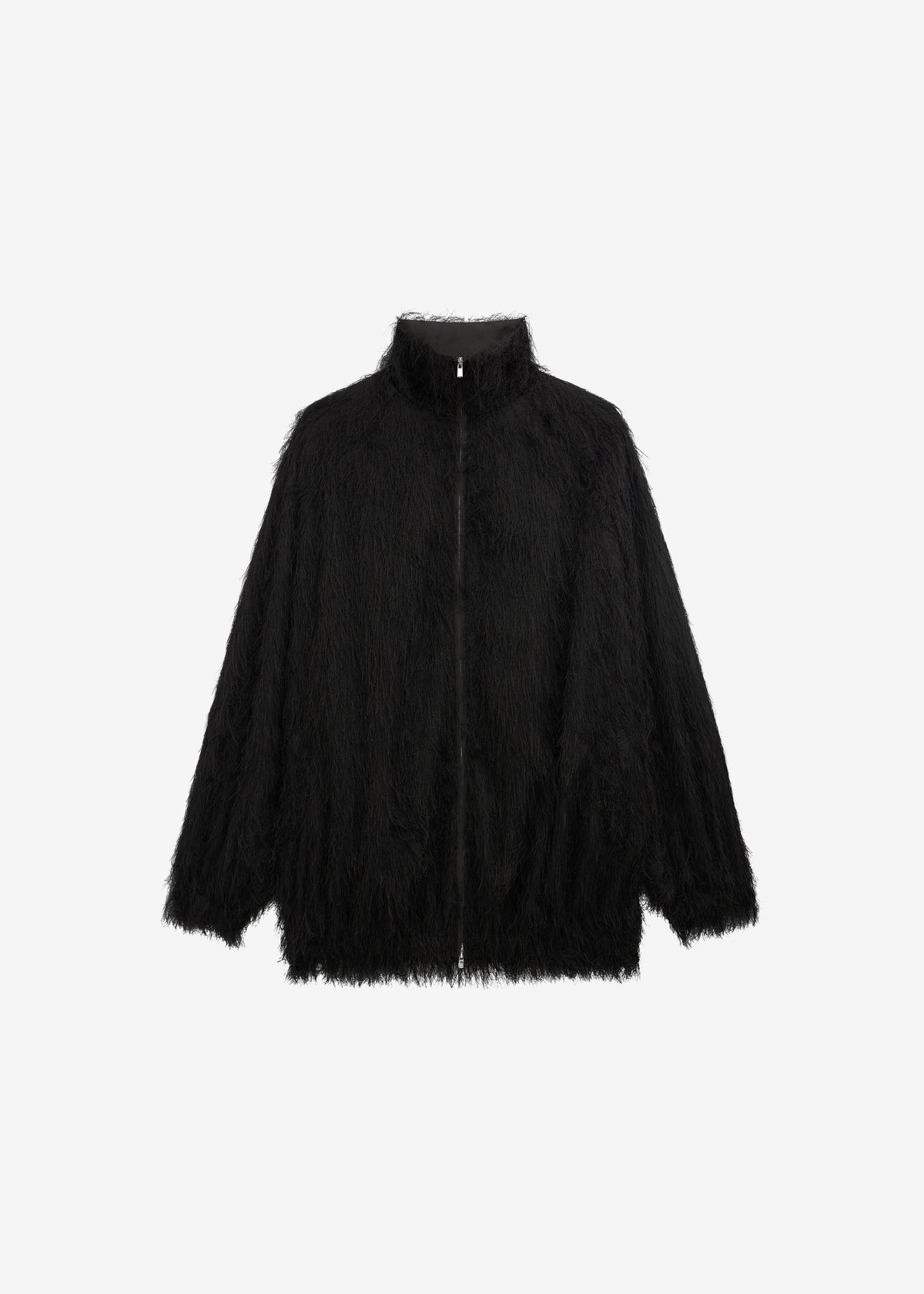 Baxter Fringed Track Jacket - Black - 7