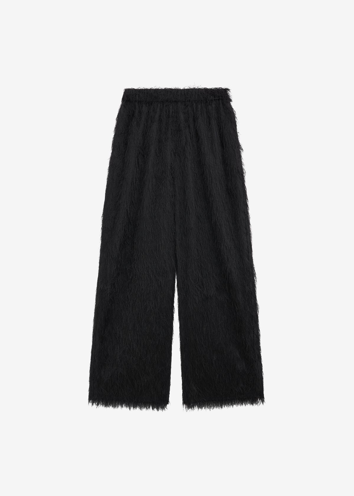 Baxter Fringed Track Pants - Black - 7