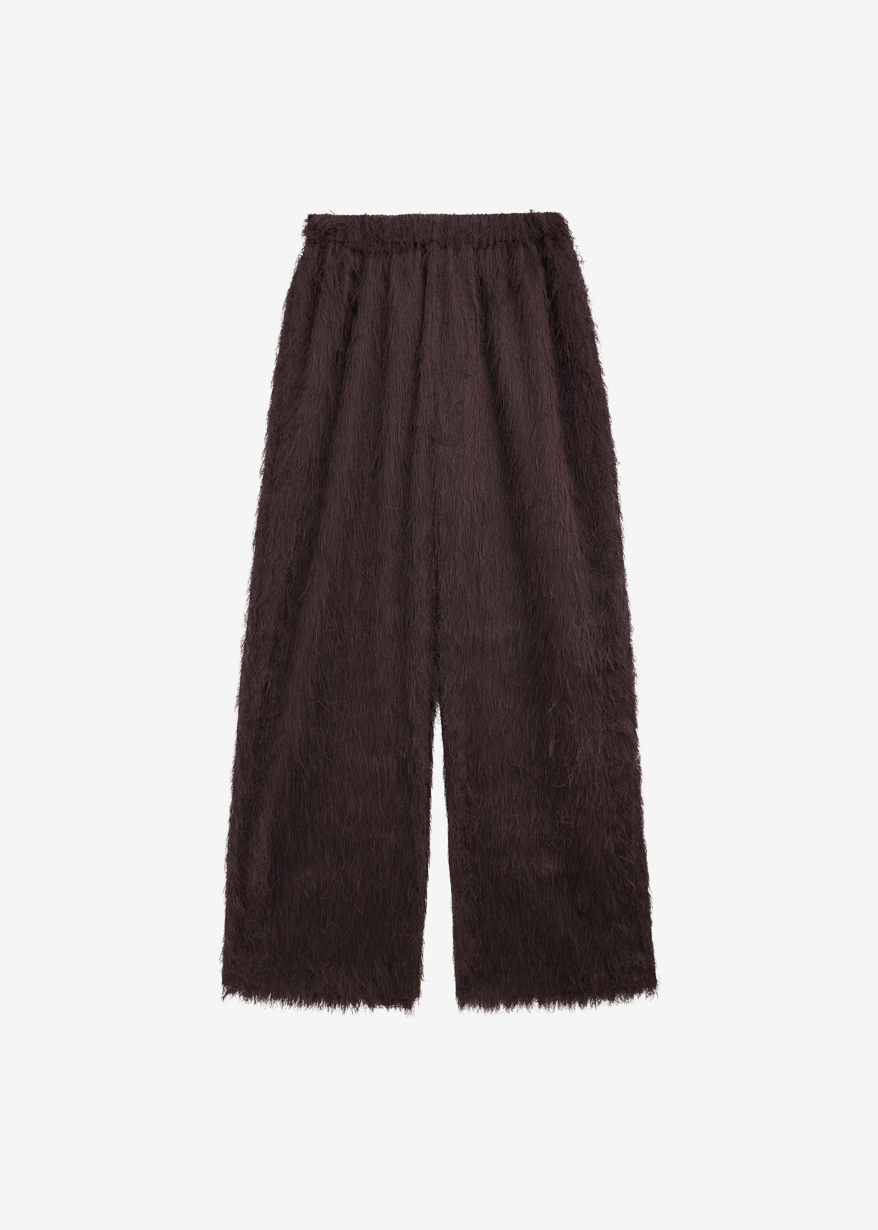 Baxter Fringed Track Pants - Dark Brown – The Frankie Shop
