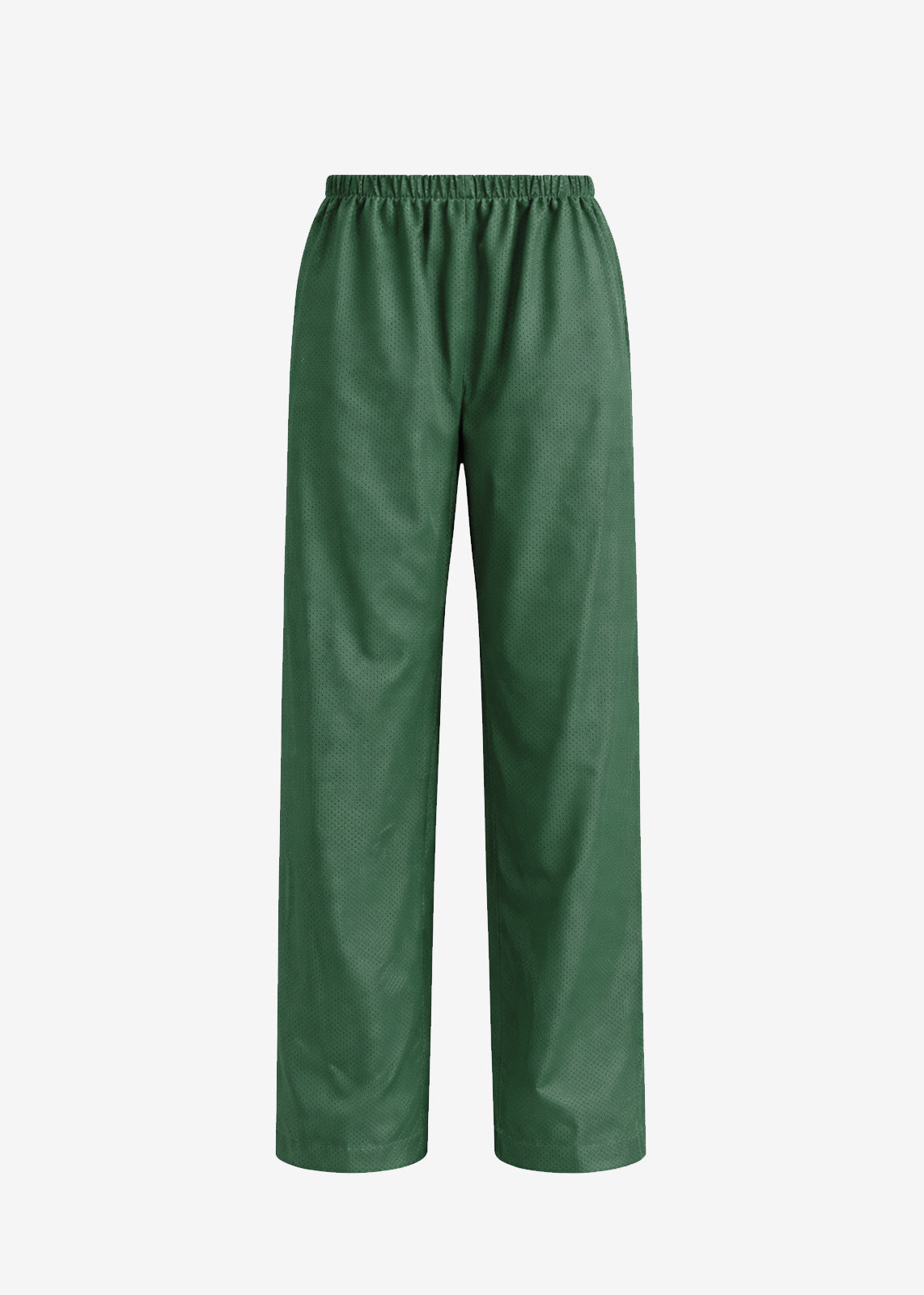 Baxter Perforated Track Pants - Hunter Green - 9