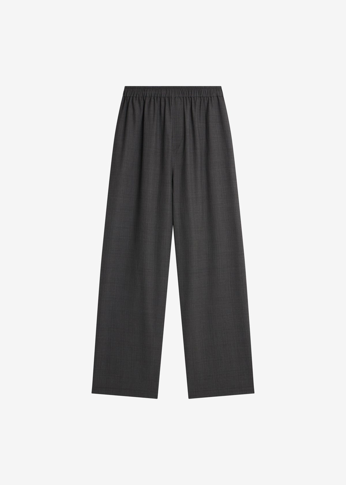 Baxter Plaid Track Pants - Dark Grey - 10