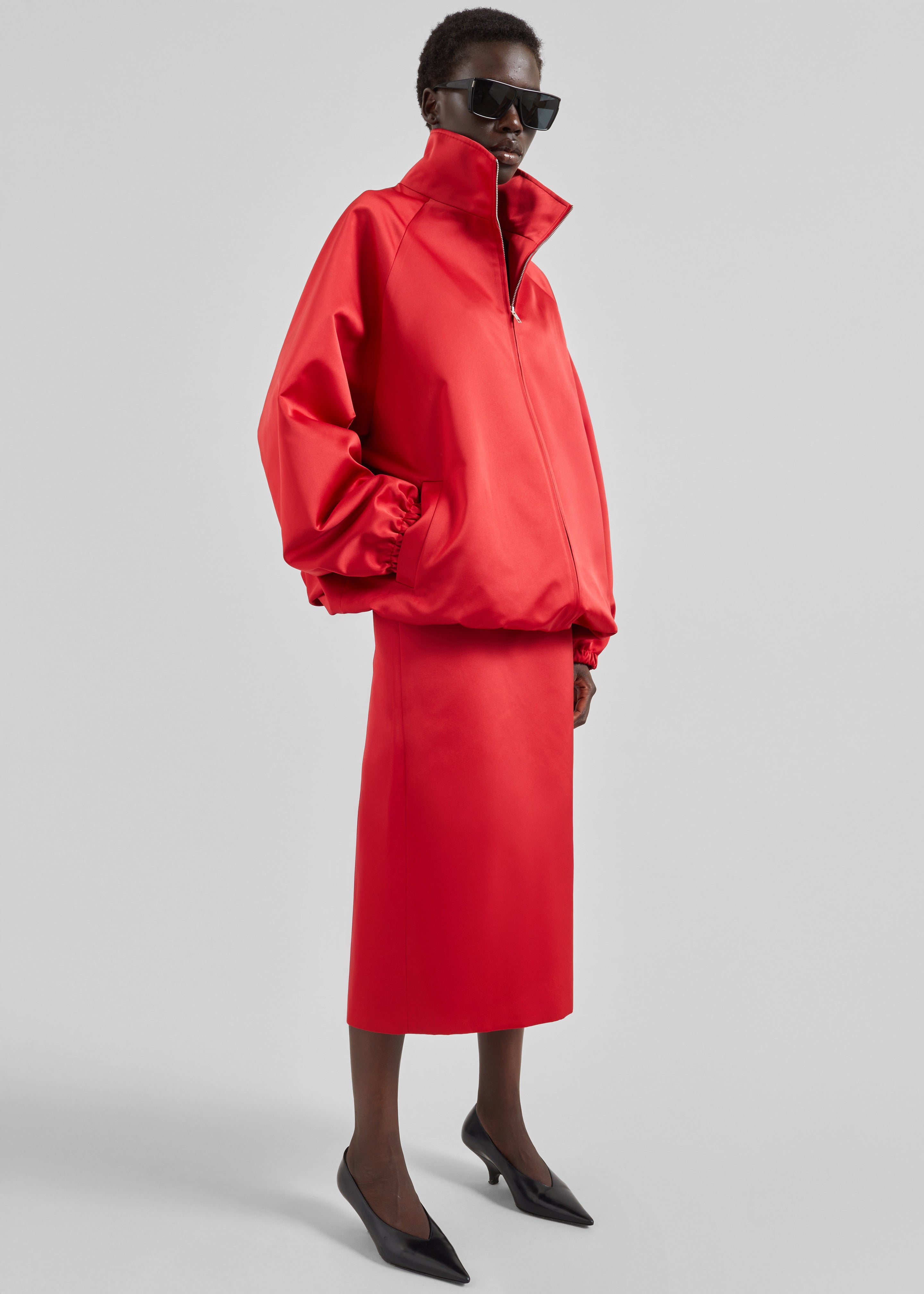 ジャケット・アウター $490 FrankieShop OVERSIZED BIKERJACKET Women's Jackets – The Frankie Shop $490 FrankieShop OVERSIZED