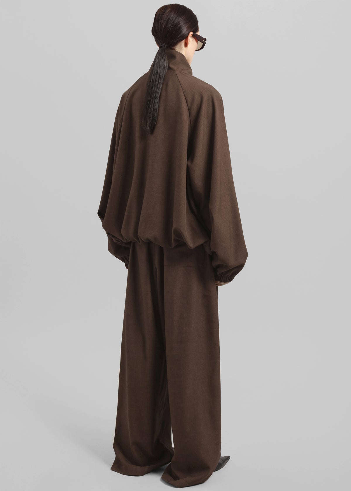 Baxter Track Jacket - Dark Brown - 5